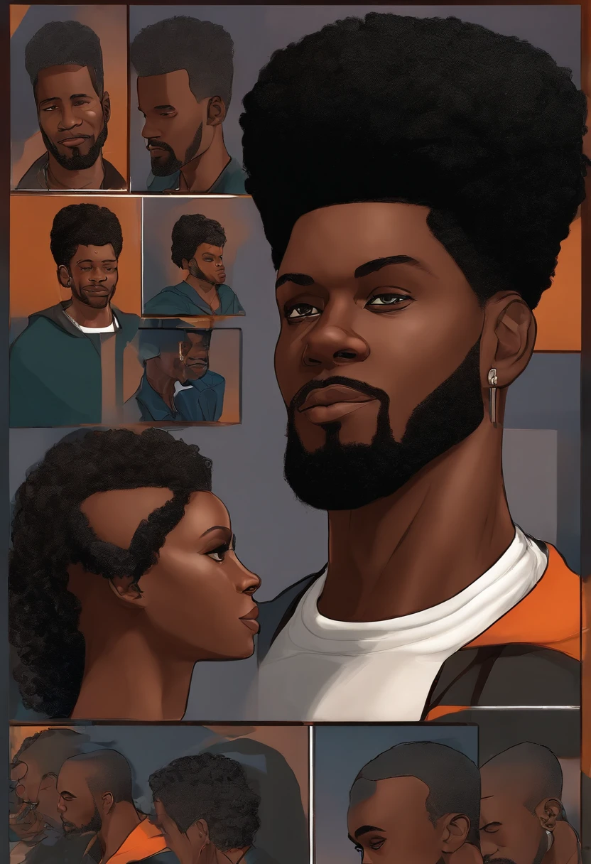 Create Alex's character, 30 ans, Homme noir,Afro Americain, A prodigious inventor with exceptional intelligence for inventions. His talents are crucial for solving puzzles and creating gadgets to support the team in the style of Marvel comics..