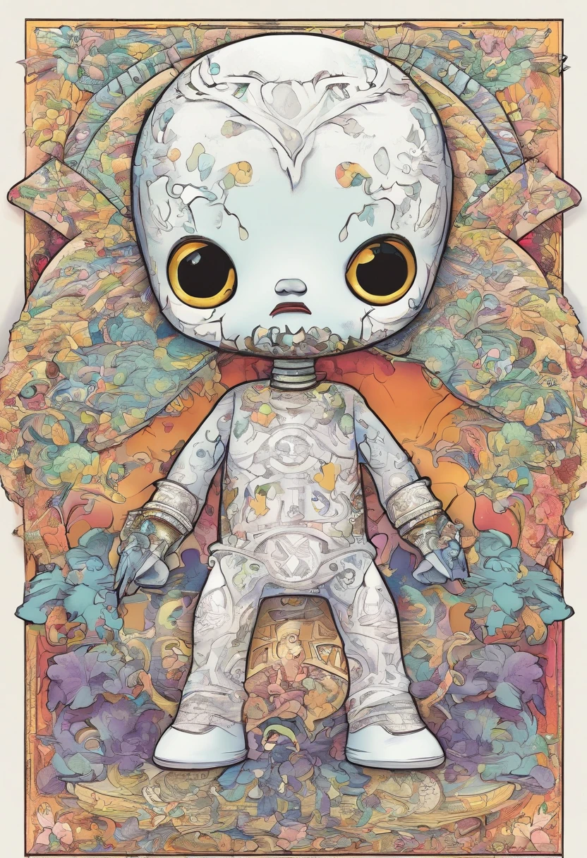 Voodo doll Human Sad big white eyes