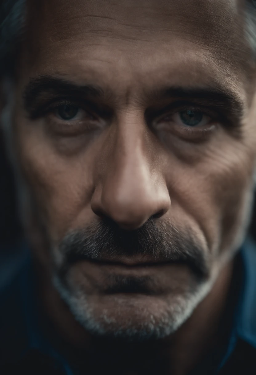 Portrait of a frontal father