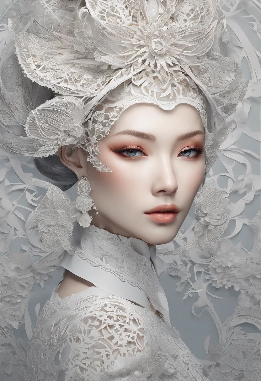 (((Masterpiece))), (((Best quality: 1.4))), ((Super detail: 1.4)) , Ultra-detailed gouache drawing of female Tifllin, Gorgeous exotic, Amber neon eyes:1.5,  Orange hair, Ultra-detailed facial features, expressive face, Detailed textures, blue skin color, Tattoos, Natural skin shader, volumetry, Warm undertones under her skin, 超高分辨率