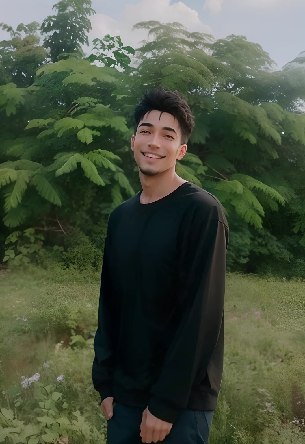 Nice smile ultra realistic, -v4