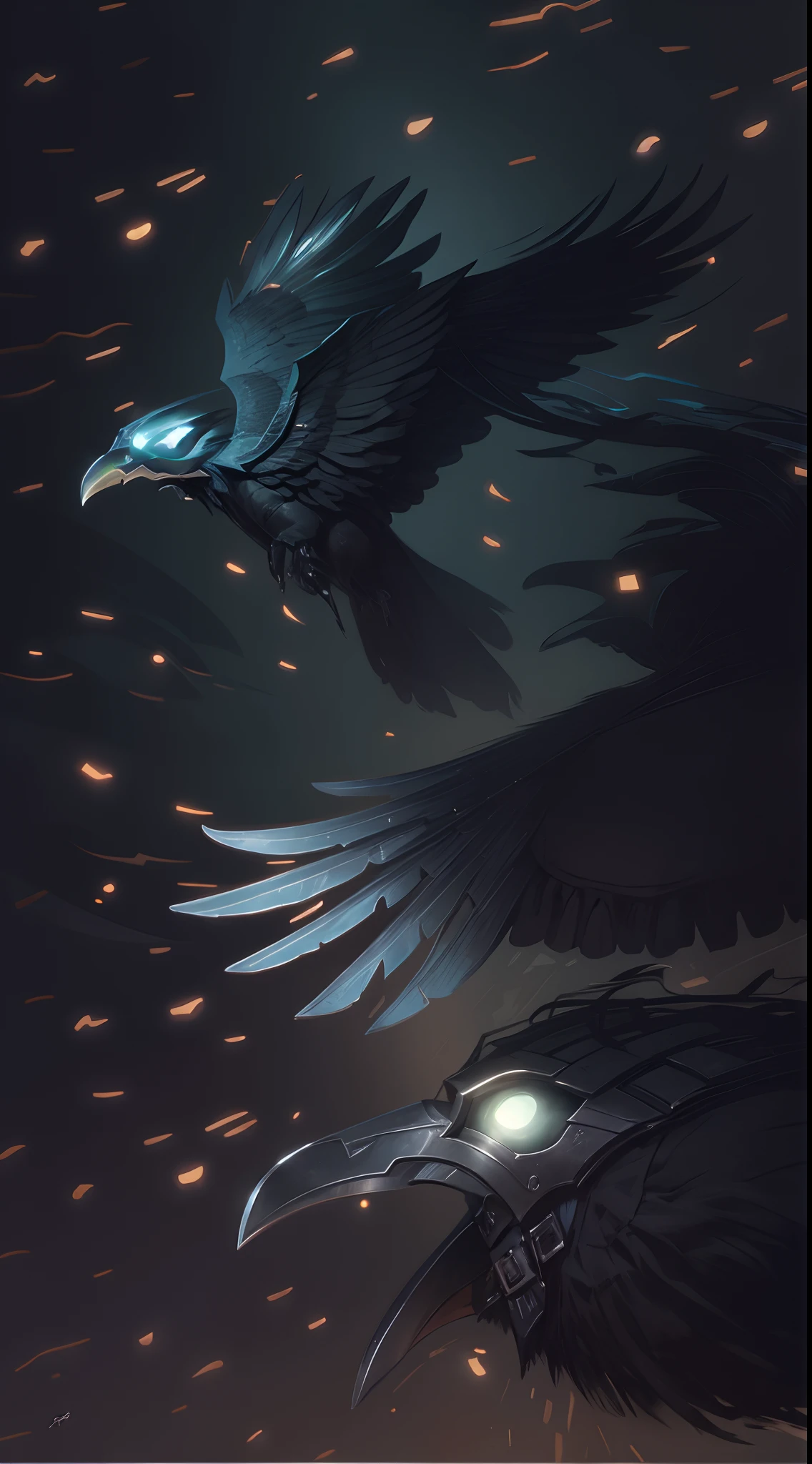 Agentes das trevas, corvo das sombras