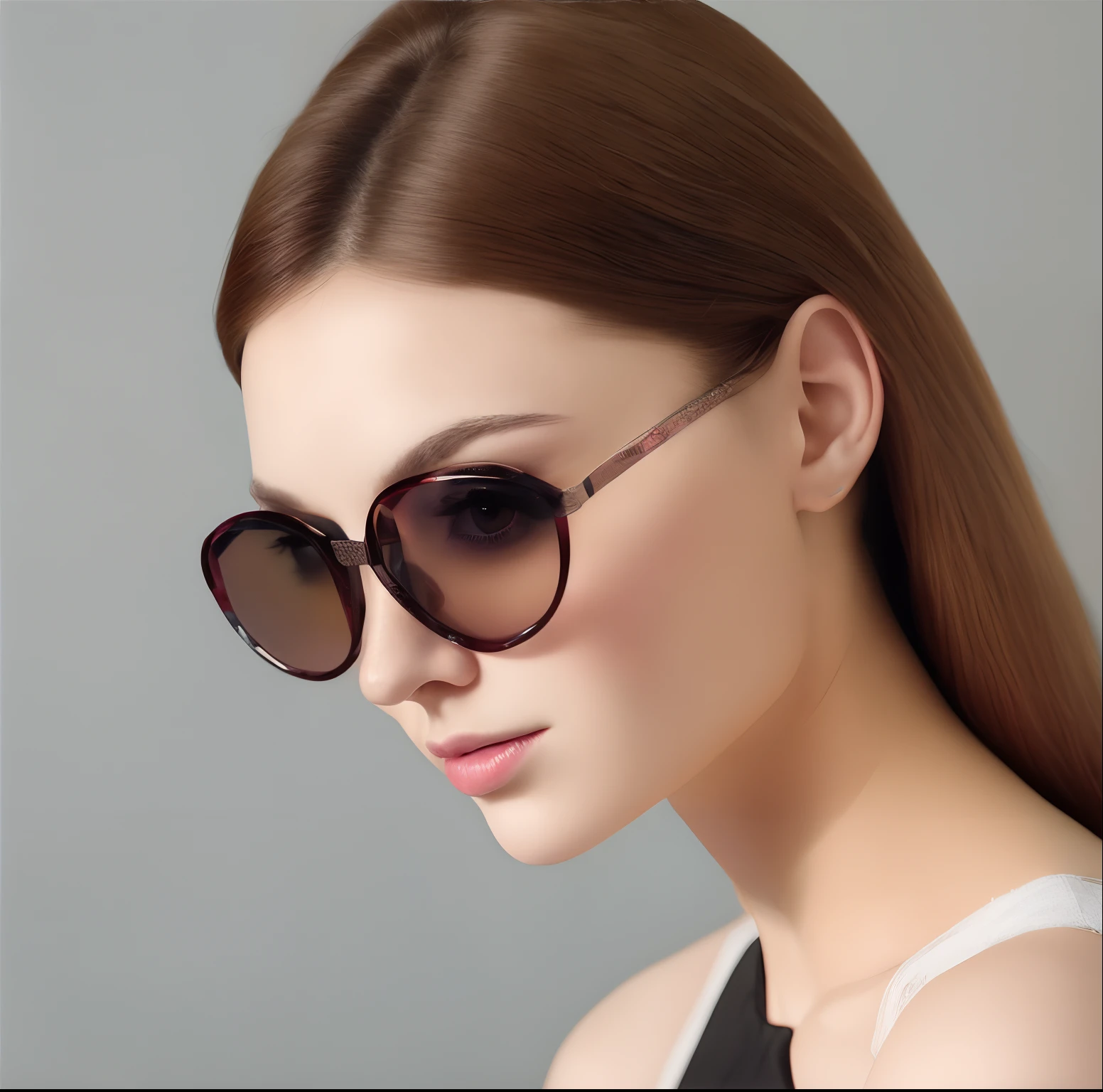 Femme lunette