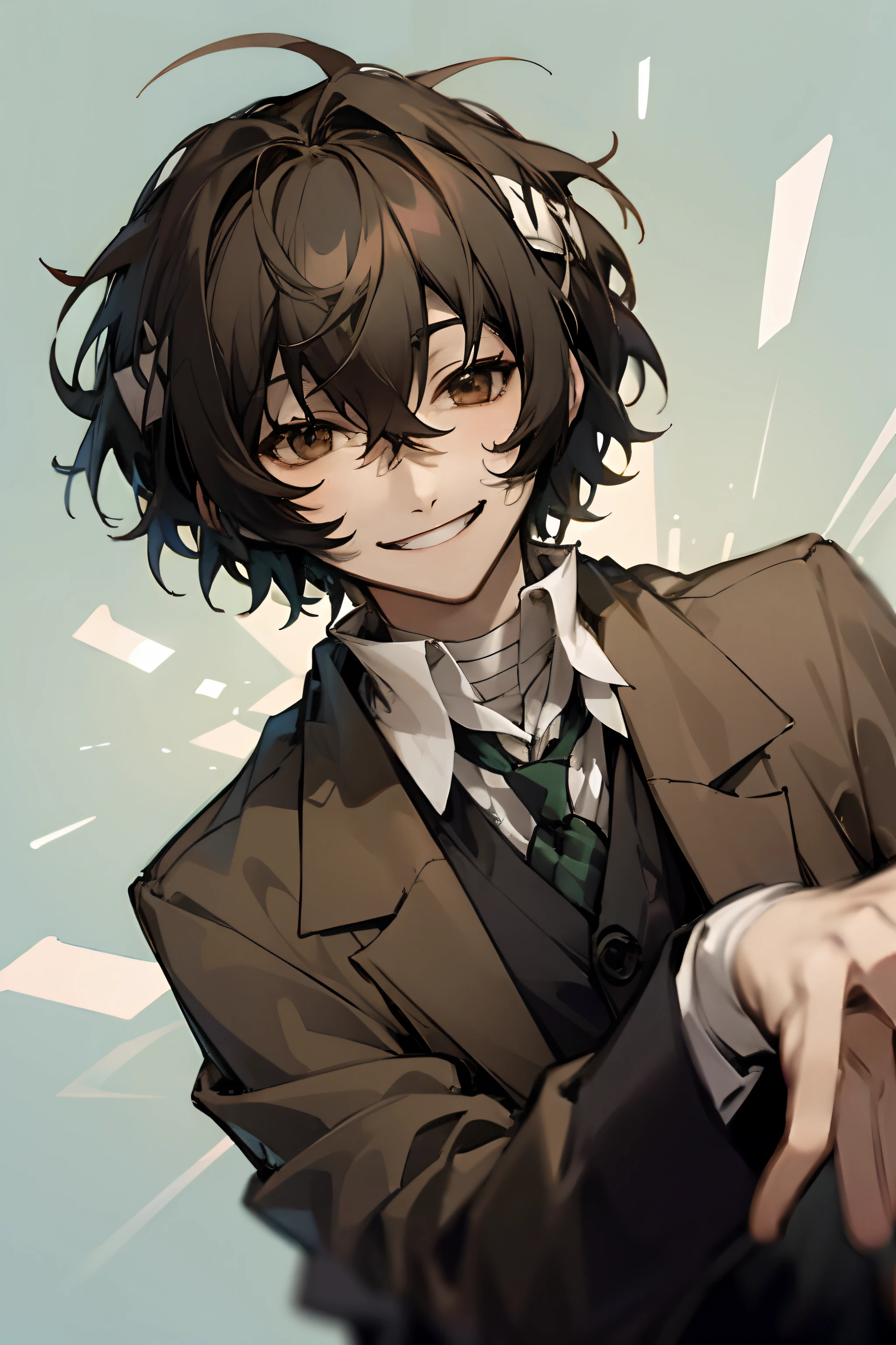 Osamu Dazai、a smile