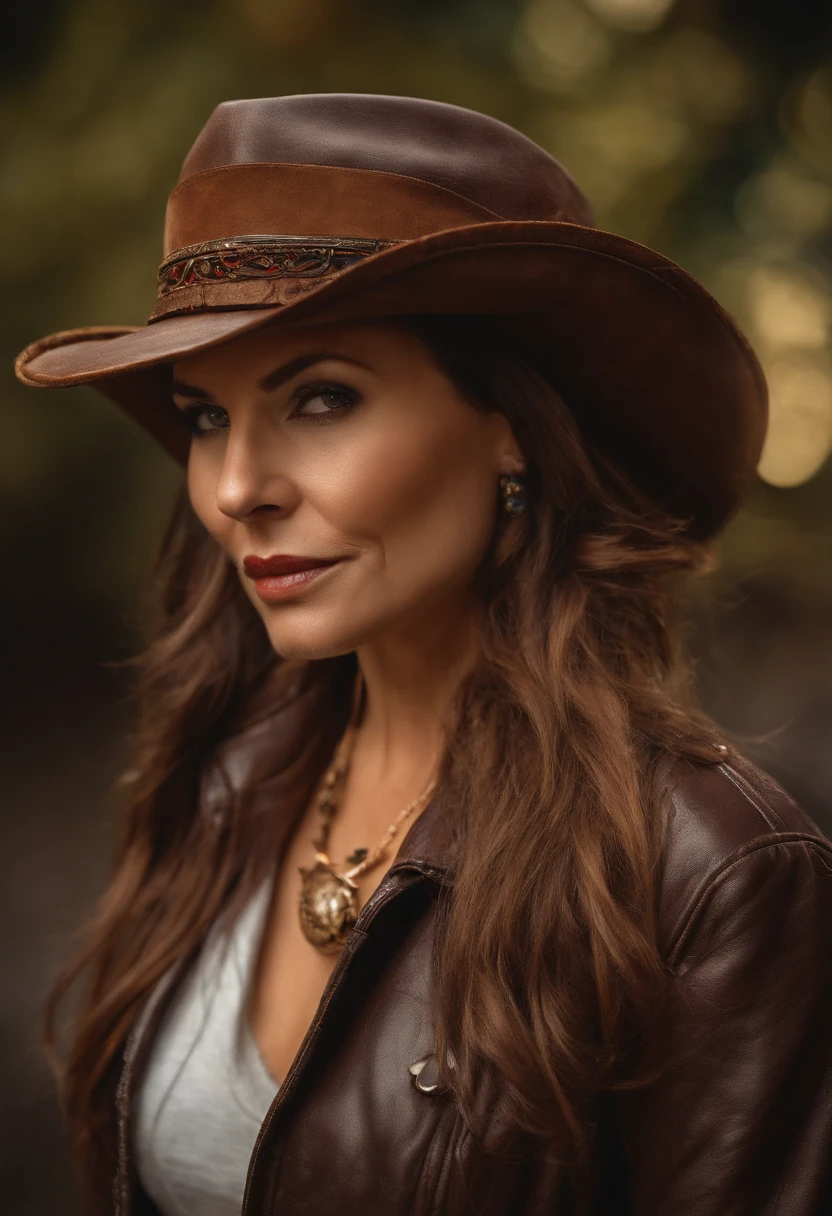 <lora:Suranne_Jones:1> masterpiece, best quality, detailed face, a mature s1873j, 1girl, solo, cowboy costume ,  shore , dusk