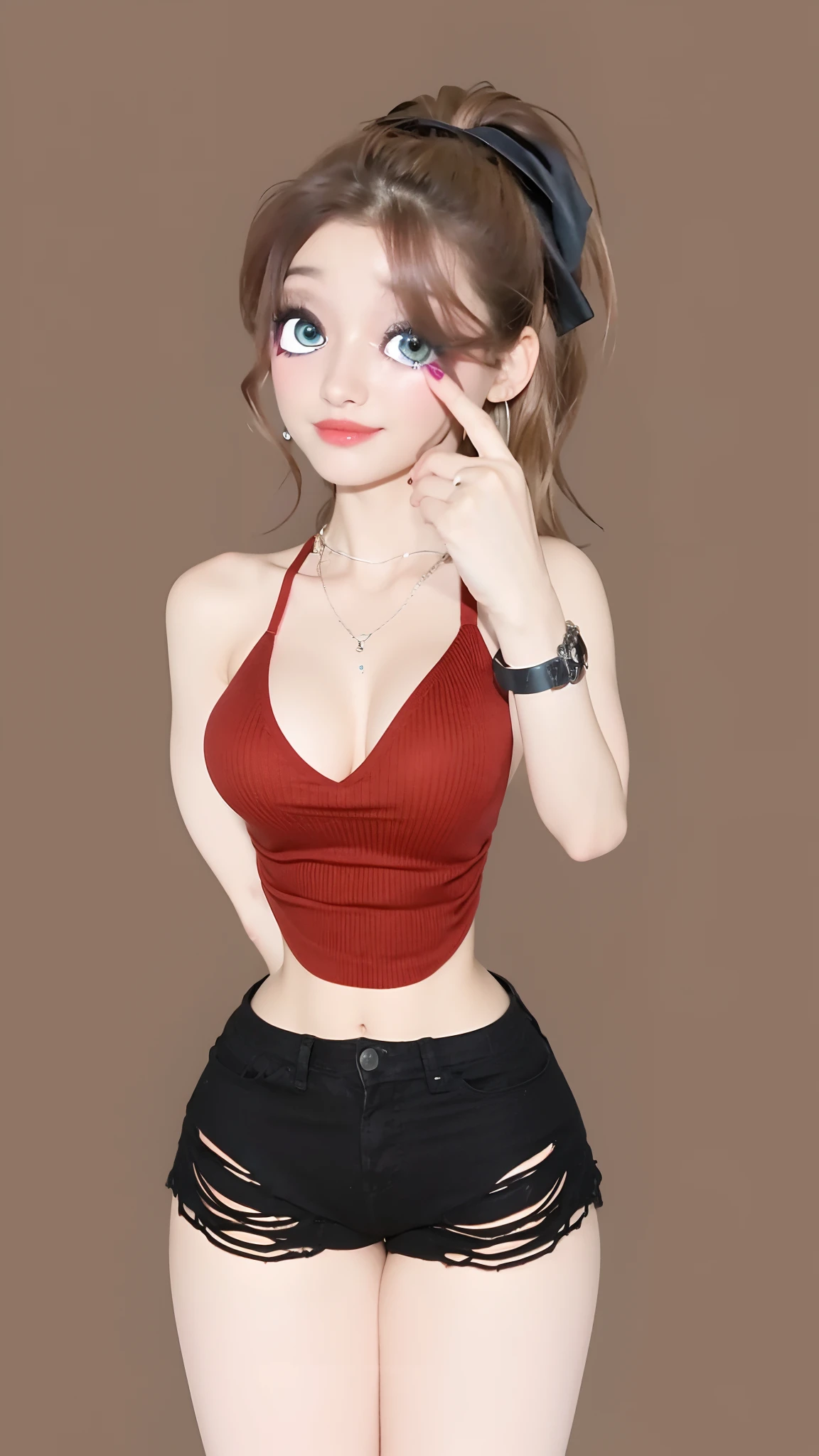 (melhor qualidade, obra-prima:1.2), uma mulher, retrato, brassier, ao ar livre igualar a imagem anexada melhor detalhes,alta qualidade,8k 4k, melhor qualidade existente.no edges and imperfections.olhos azuis,Blue eyes, sexy,sem borados,no imperfections, melhora o rosto , obras prima, imagem fotografia profissional