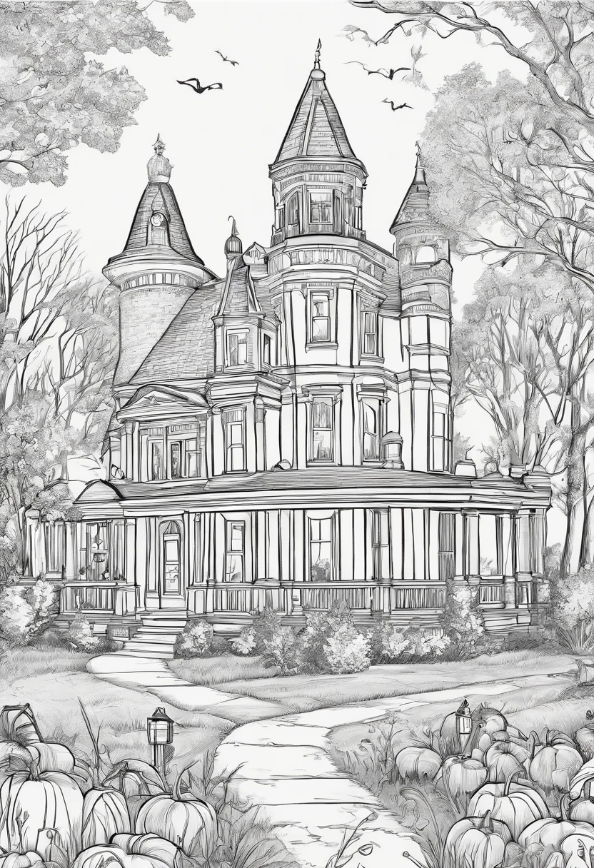 kid freindly halloween coloring pages