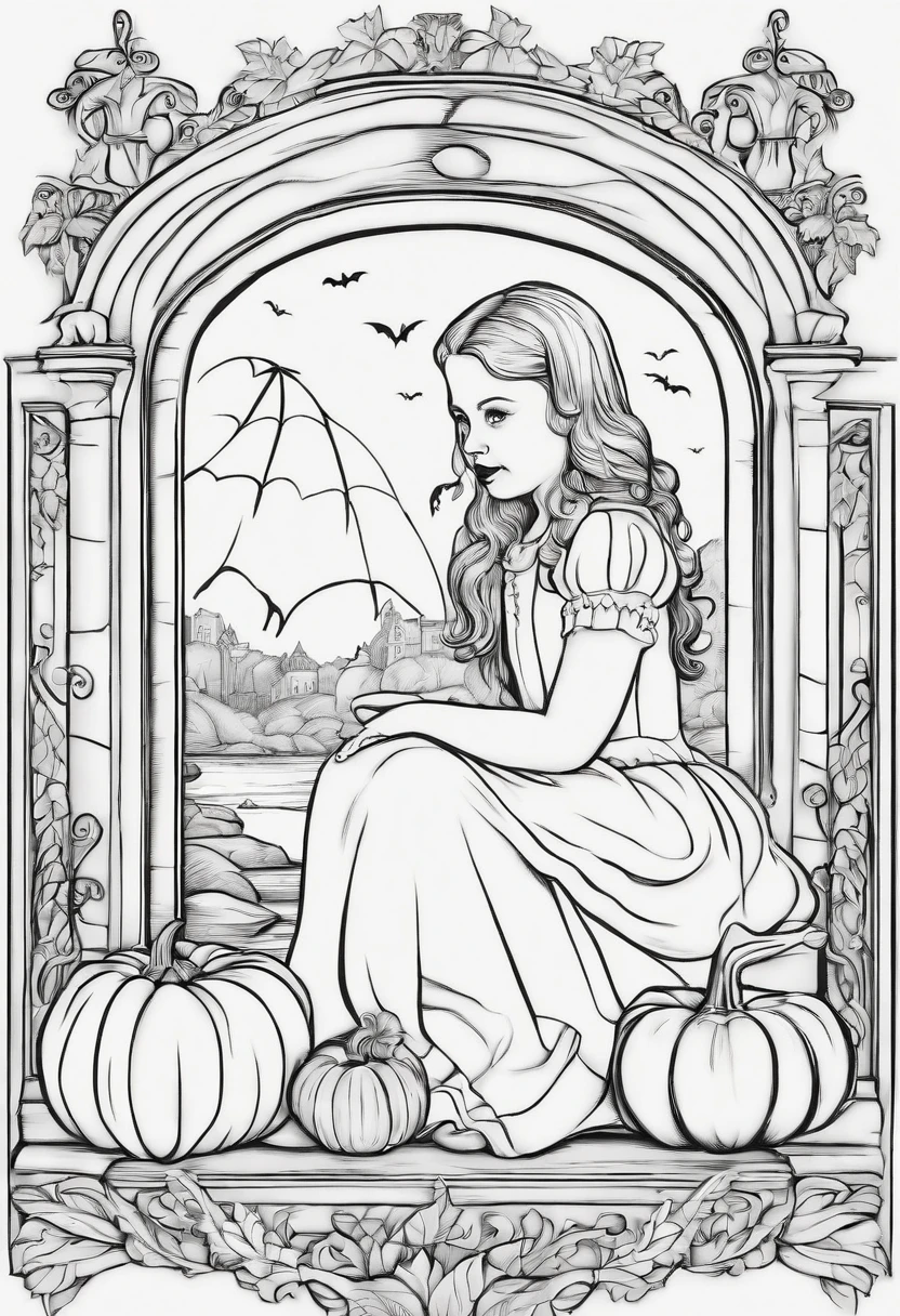 ??? freindly halloween coloring pages