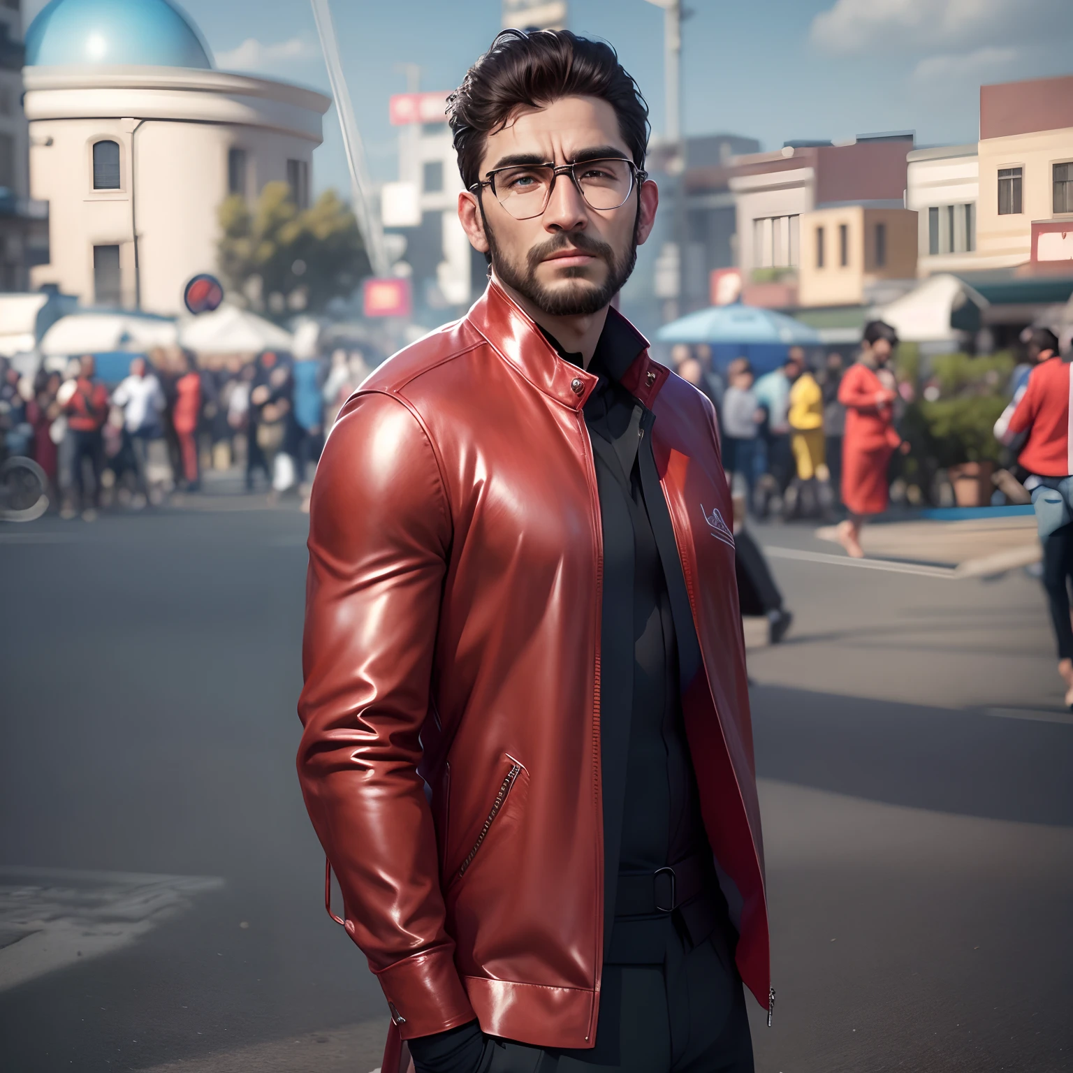 Change background and handsome realistic face, 8k ultra realistic