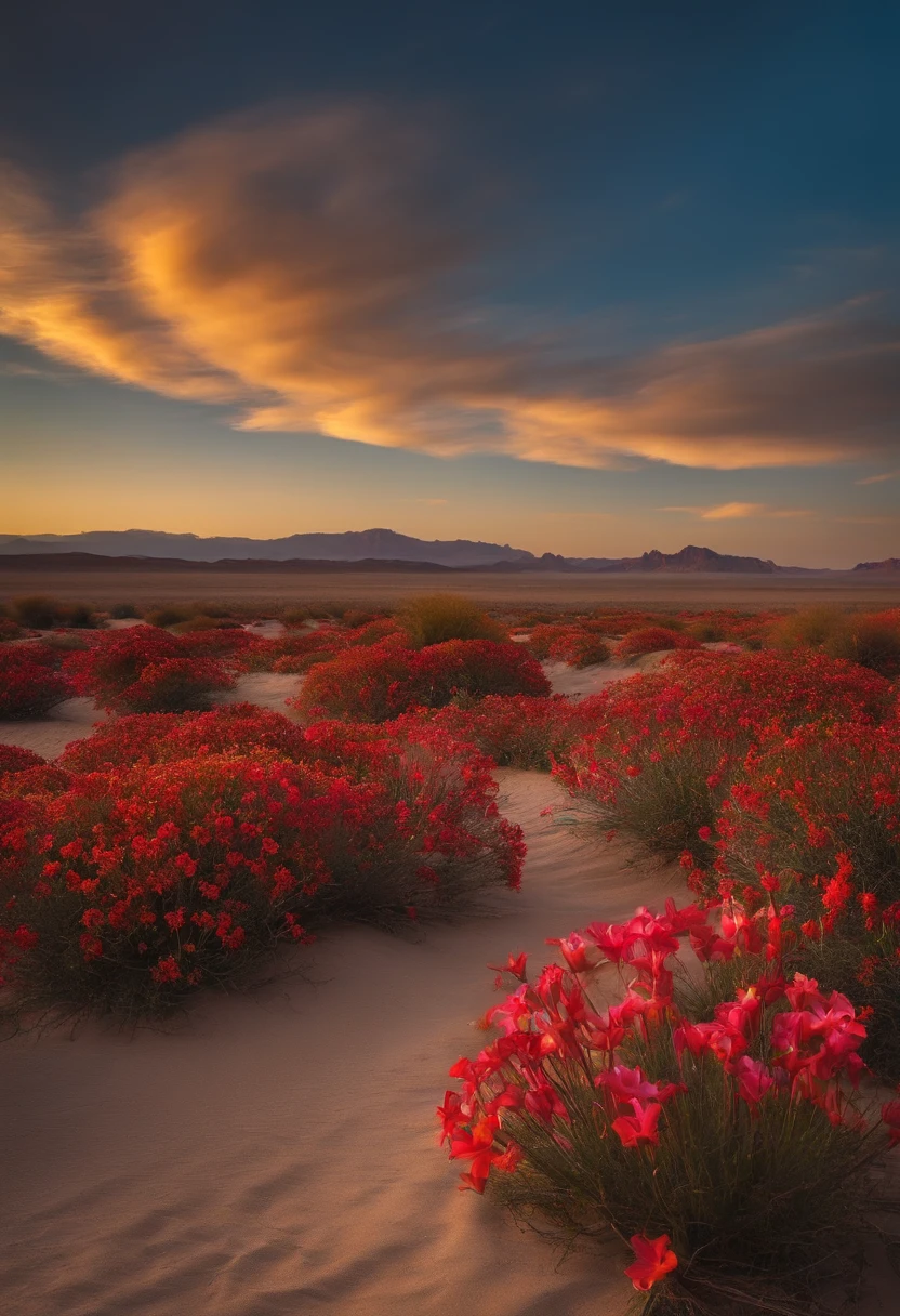 nulheres caminhando no deserto, Lily Faith Flowers