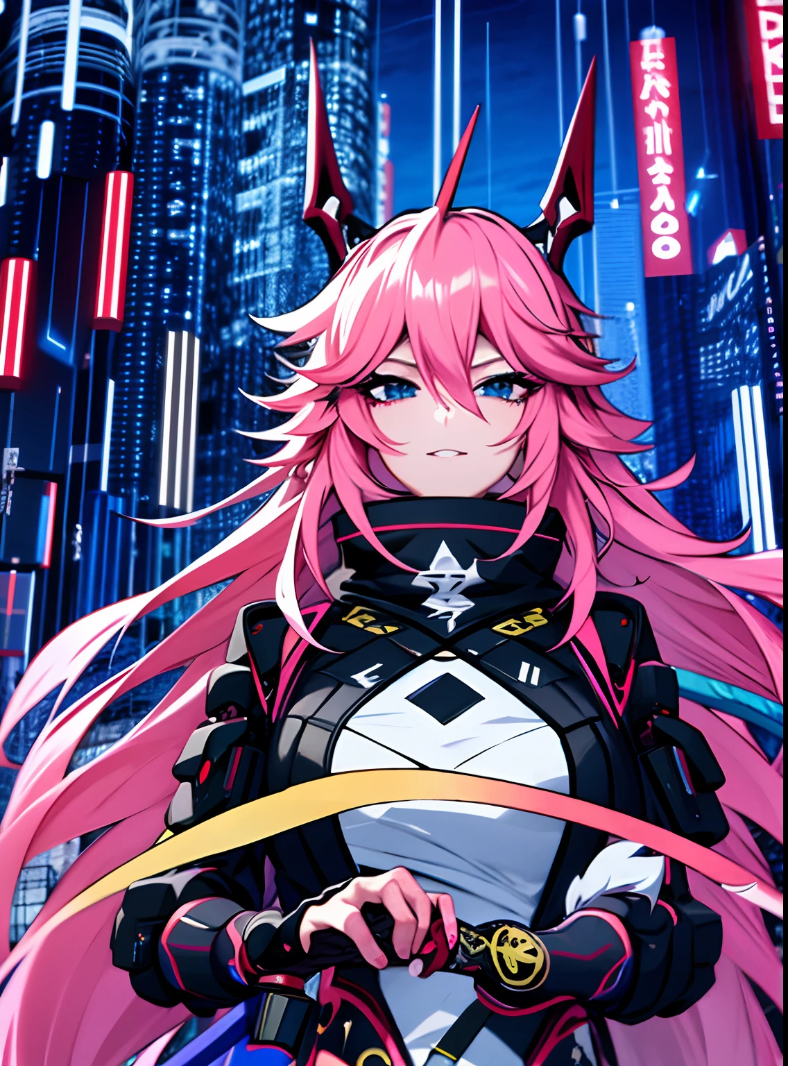 anime girl with pink hair and black and white outfit in the rain, digital cyberpunk anime art, best anime 4k konachan wallpaper, anime cyberpunk art, anime style 4 k, cyberpunk anime girl mech, detailed digital anime art, digital cyberpunk - anime art, badass anime 8 k, cyberpunk anime art, ssss.gridman, modern cyberpunk anime, anime mecha aesthetic, with a sword and a helmet on holding a sword, anime style 4 k, best anime 4k konachan wallpaper, badass anime 8 k, anime wallaper, 4k anime wallpaper, anime wallpaper 4 k, anime wallpaper 4k, anime art wallpaper 4 k, anime art wallpaper 4k, anime art wallpaper 8 k, portrait ninja gaiden girl