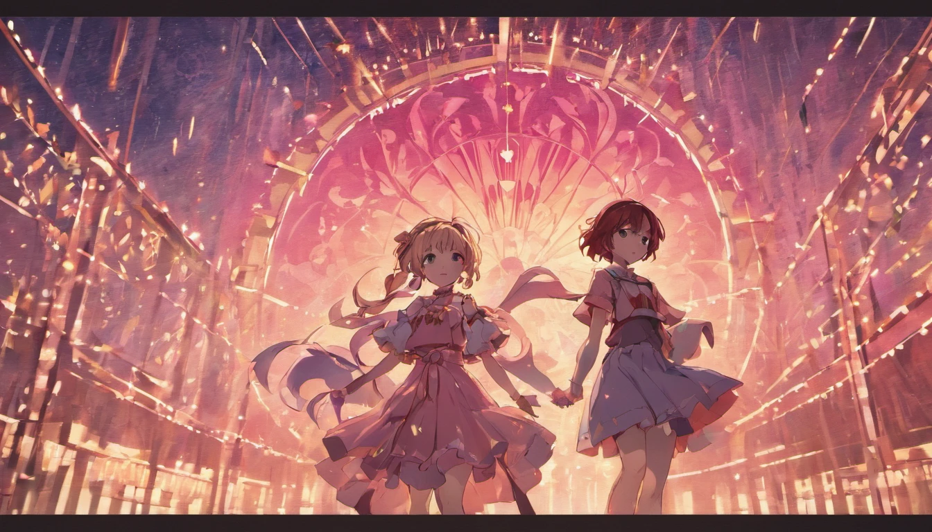 2people , girl(madoka higuchi) , boy(ayanokoji kiyotaka), highly detailed , full view , 8k , absurdres,high quality, anime, 2characters , standing next to each other , front view , looking at the viewer