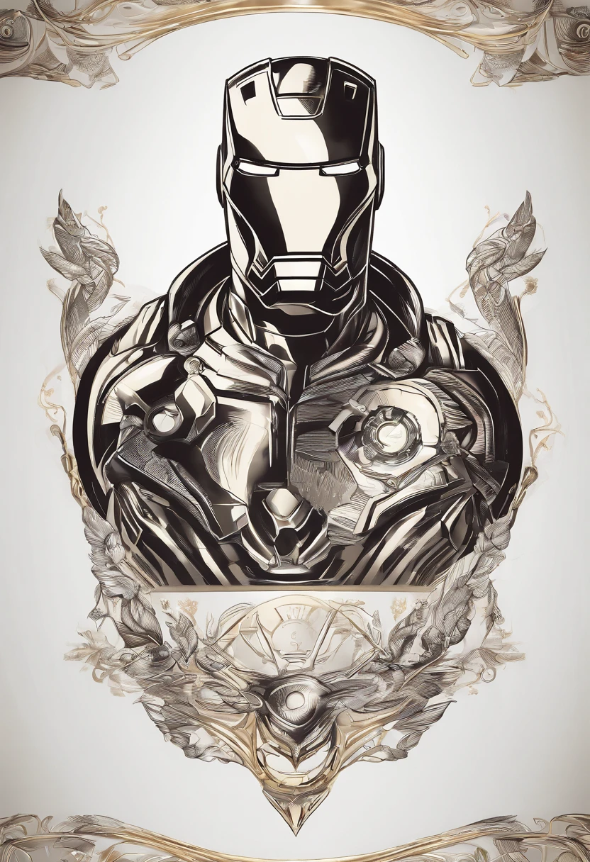 iron man, logo, cartoon