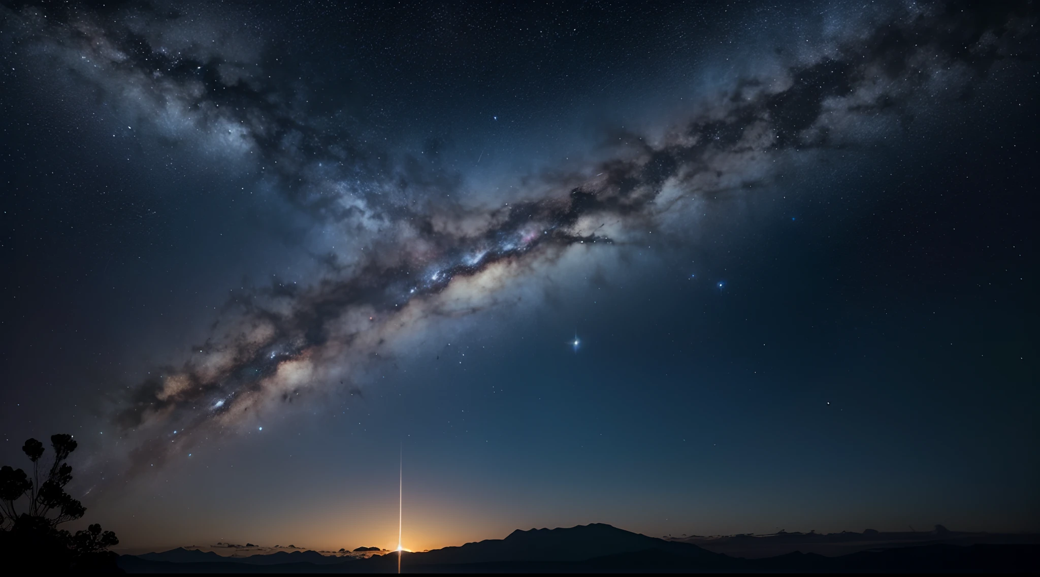 Create a other dimention with stars, milky ways and planets