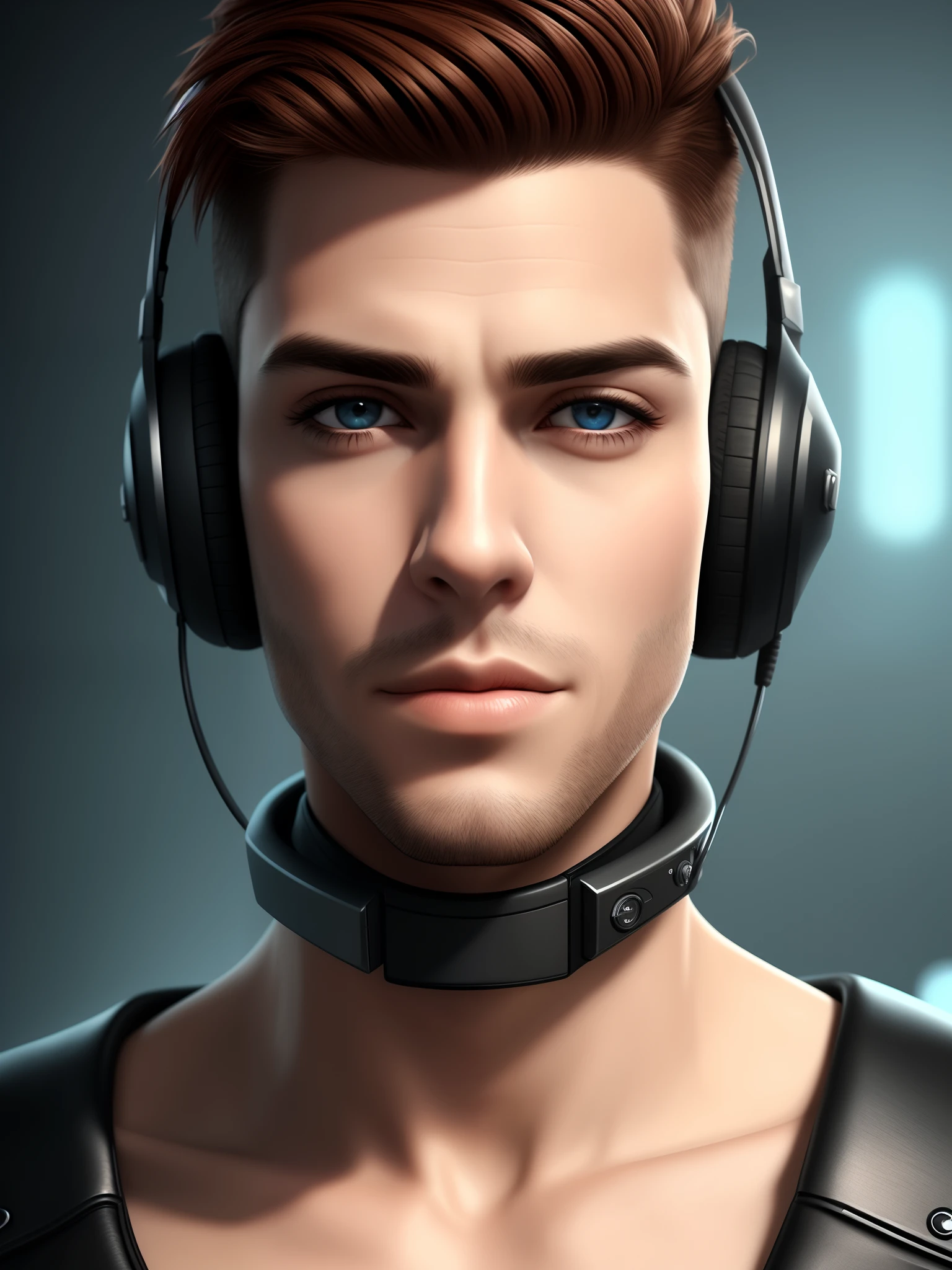 Change background cyber punk handsome boys realistic face 8k ultra realistic