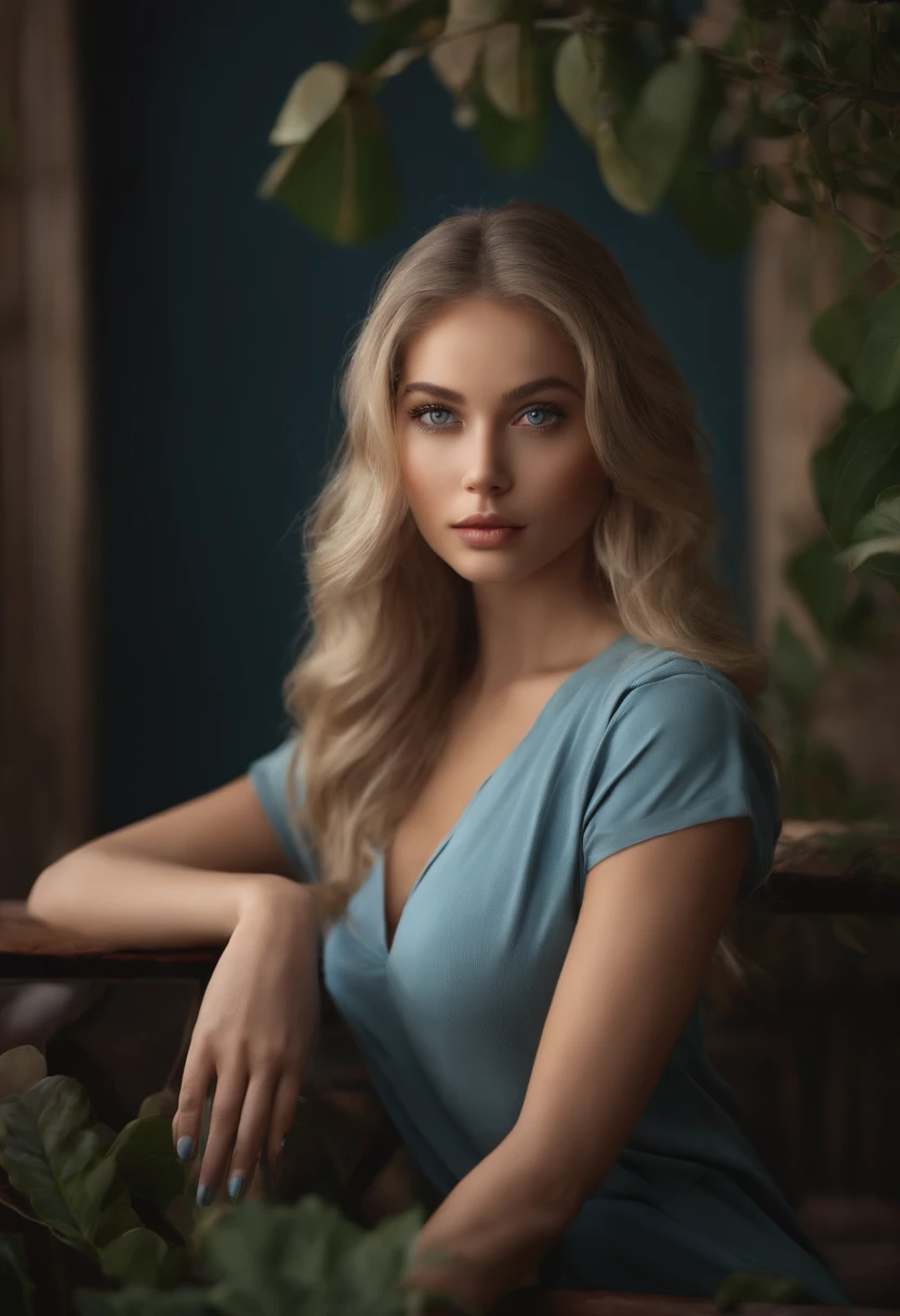 arafed woman fully , sexy girl with blue eyes, ultra realistic, meticulously detailed, portrait sophie mudd, blonde hair and large eyes, selfie of a young woman, bedroom eyes, violet myers, without makeup, natural makeup, looking directly at the camera, face with artgram, subtle makeup, stunning full body, AT THE GYM medium to large size bust