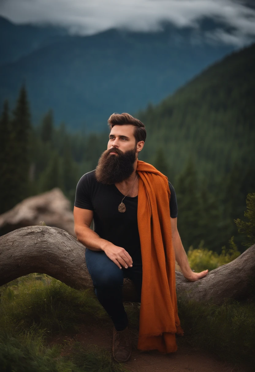 add beard this image