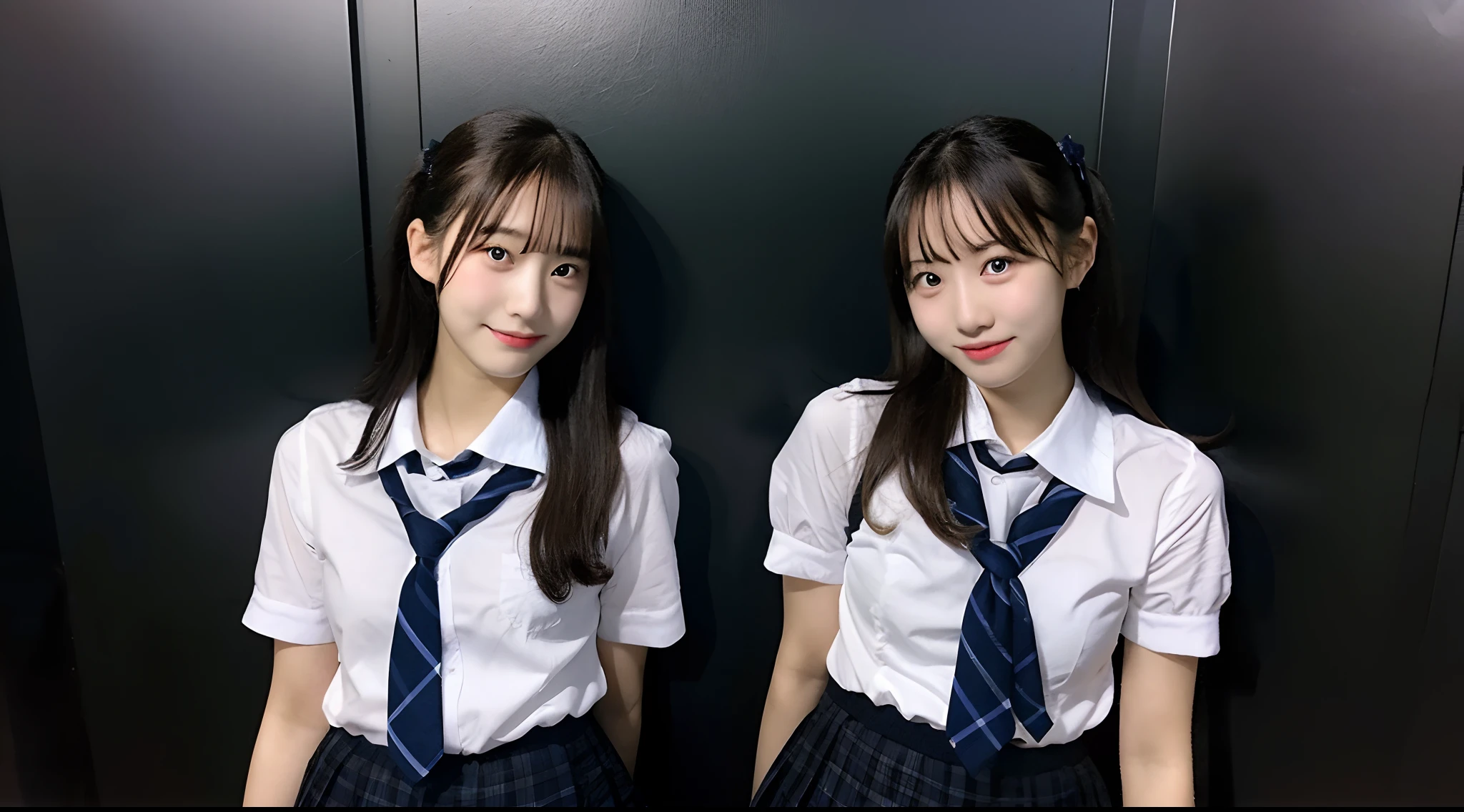 Cute 18-year-old schoolgirl in dark miniskirt