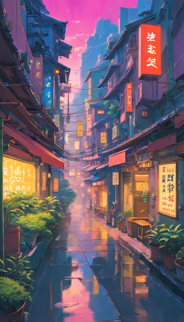 Cyberpunk,中景 the scene is,Corpo inteiro como, VFX surreal altamente detalhado,oc renderizado,