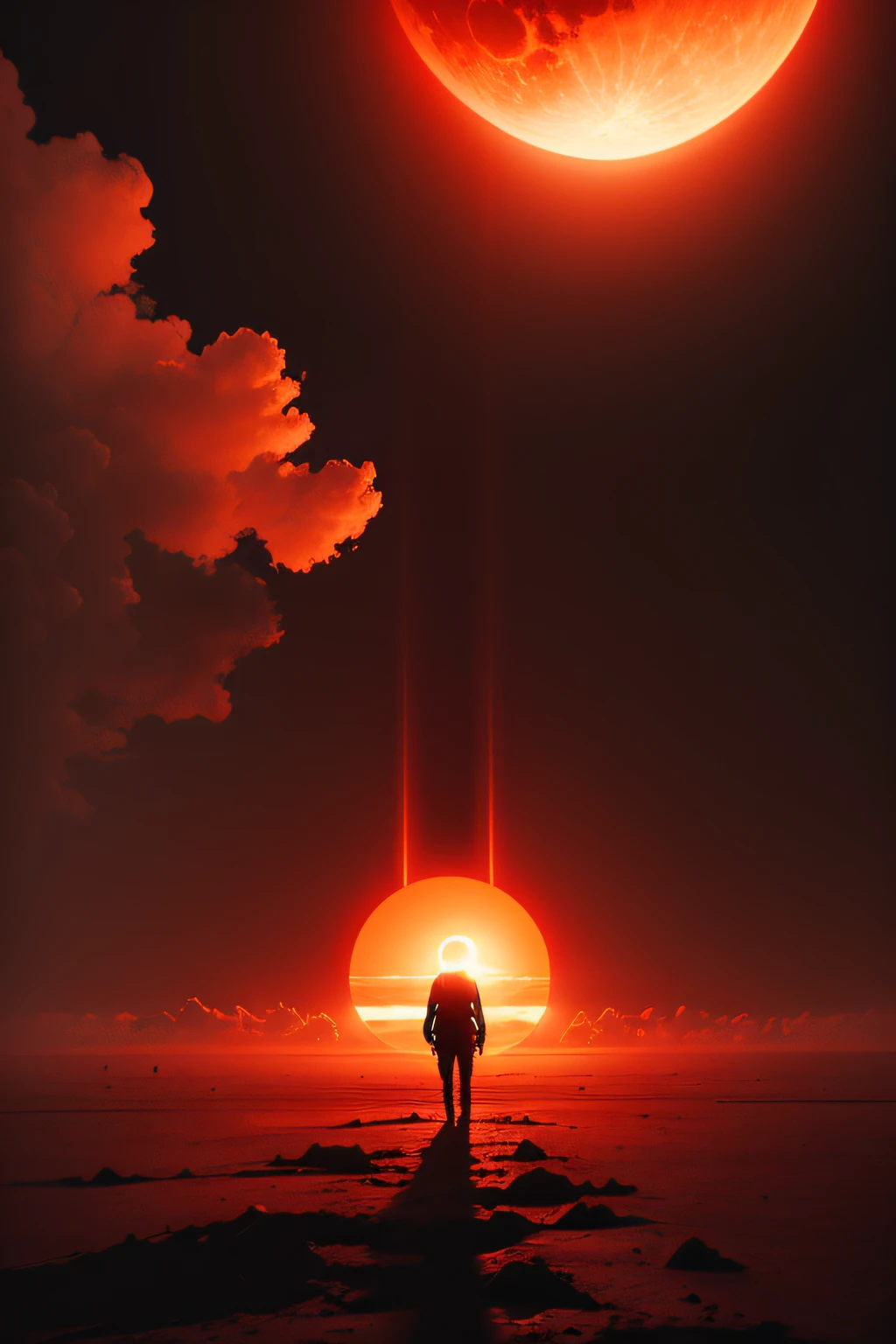 hell,Red sun,The end of the world