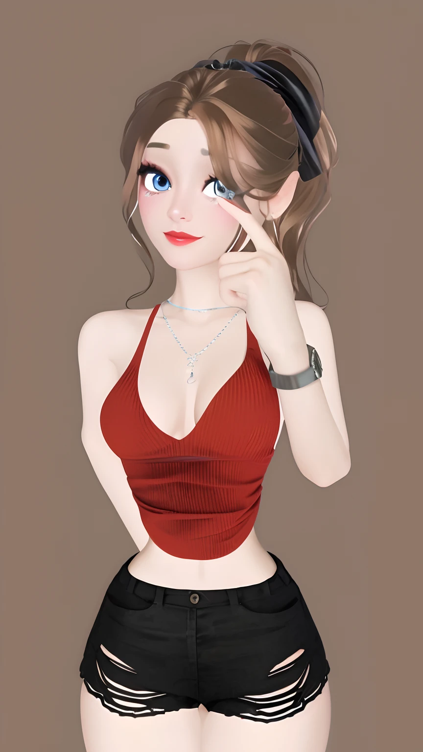 Make a sexy full-body skinny tabby ,Animes、retrato、One person２０idade、mulher bonita、olhos azul、roupas casuais、uma imidadem、oval jaw、rosto bonito、O cabelo、Olhos azuis com um belo brilho,,、Arte SUD pareciada com a imagem anexada , middlebreasts, corpo inteiro, menina sexy ,High quality 8k and professional image resolution, Photography movie cinematic,sem bordados, no imperfections , retrato, rosto bem lindo, perfeito,bem detalhada, melhor qualidade existem , modelo, batom, olhos azuis