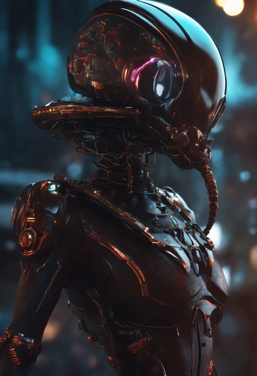 (dramatic, gritty, intense:1.4),masterpiece, best quality, 8k, insane details, intricate details, hyperdetailed, hyper quality, high detail, ultra detailed, Masterpiece, science fiction(cyberpunk:1.3)building,
1girl,  soloPatent leatherbodysuitglowingshiny(shiny skin:1.7)(long legs:1.3),  (Slim body:1.1) (upper body:1.2)