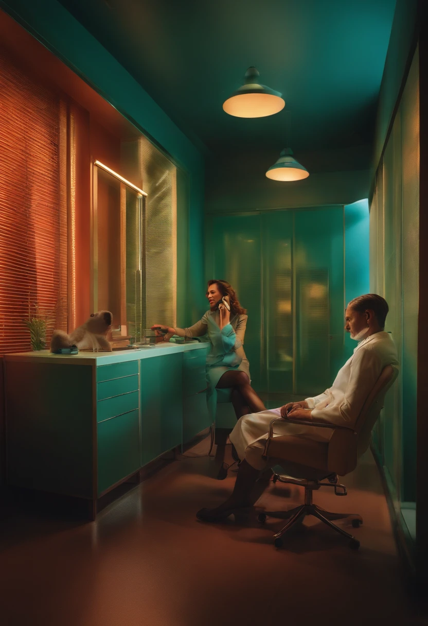 An image that depicts a phone call or email being made to a Clinic