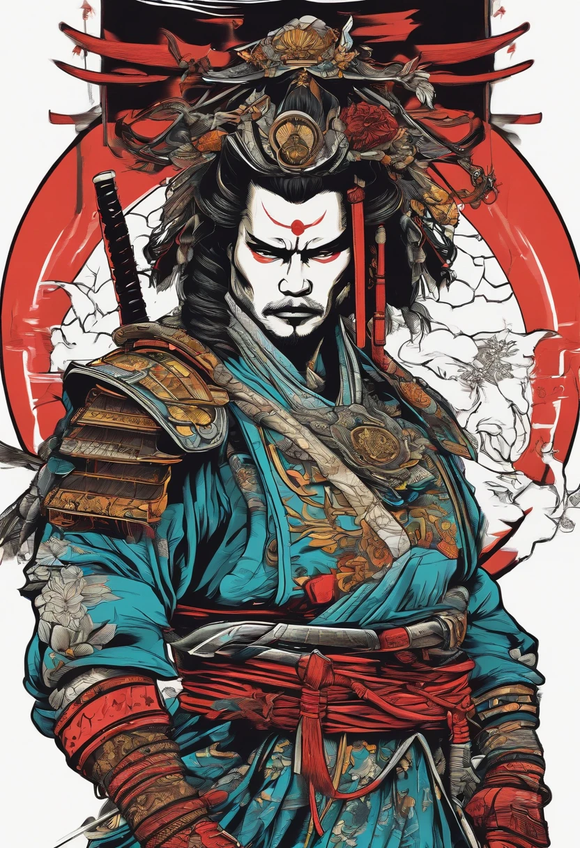 (Highest quality:0.8), (Highest quality:0.8), Perfect illustration((masterpiece, Highest quality))Kenshin Ayamura (battousai),Portraiture,Highly detailed eyes and face,Historical Samurai,Peaceful Expressions,Flowing red hair,A look of determination,Traditional clothing of Japan,Traditional swords,Beautiful cherry blossom background,Drawn in a dynamic pose,Soft indirect lighting,Vibrant colors, X on face, X mark on left cheek, X on face is dark, X on face is big 