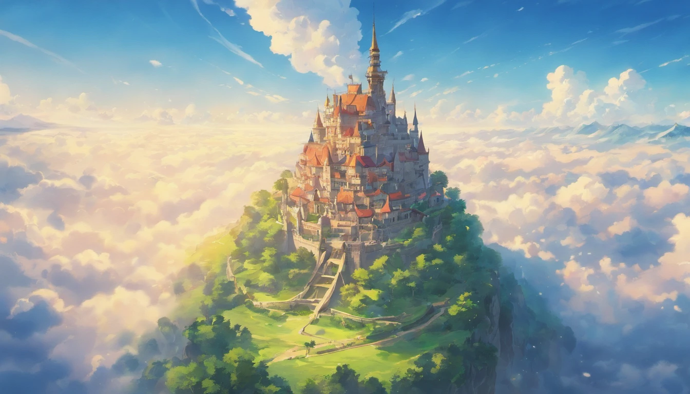 Castle in the Sky In the sky Clouds, heaven.