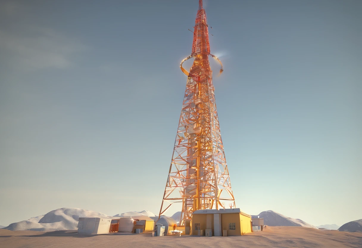 Telecommunication tower mw