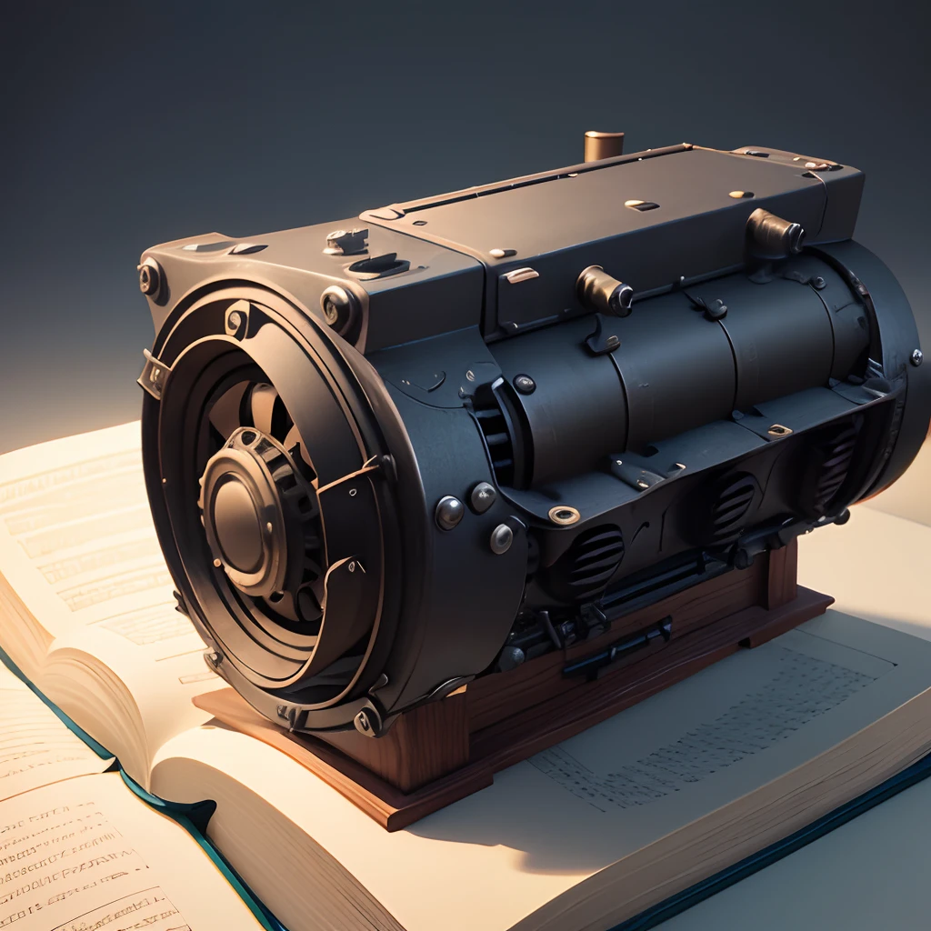 Generate an engine model for the book