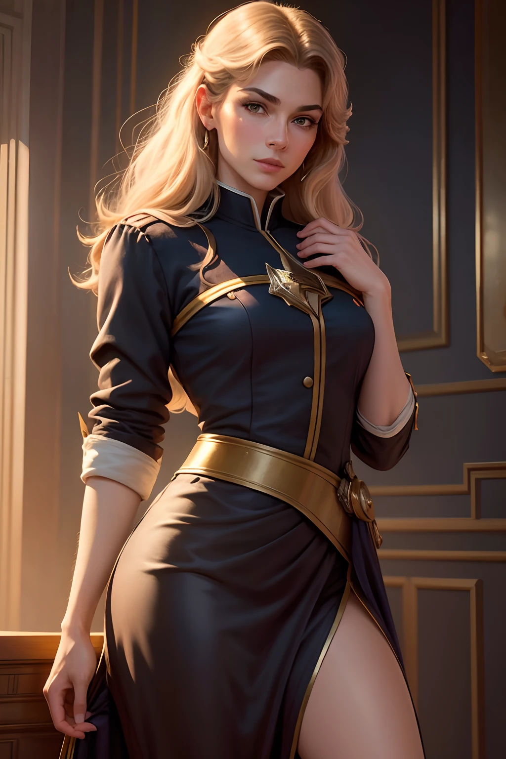 captain Jean Luc Picard as a beautiful young woman