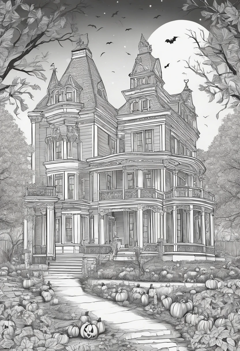 halloween coloring page