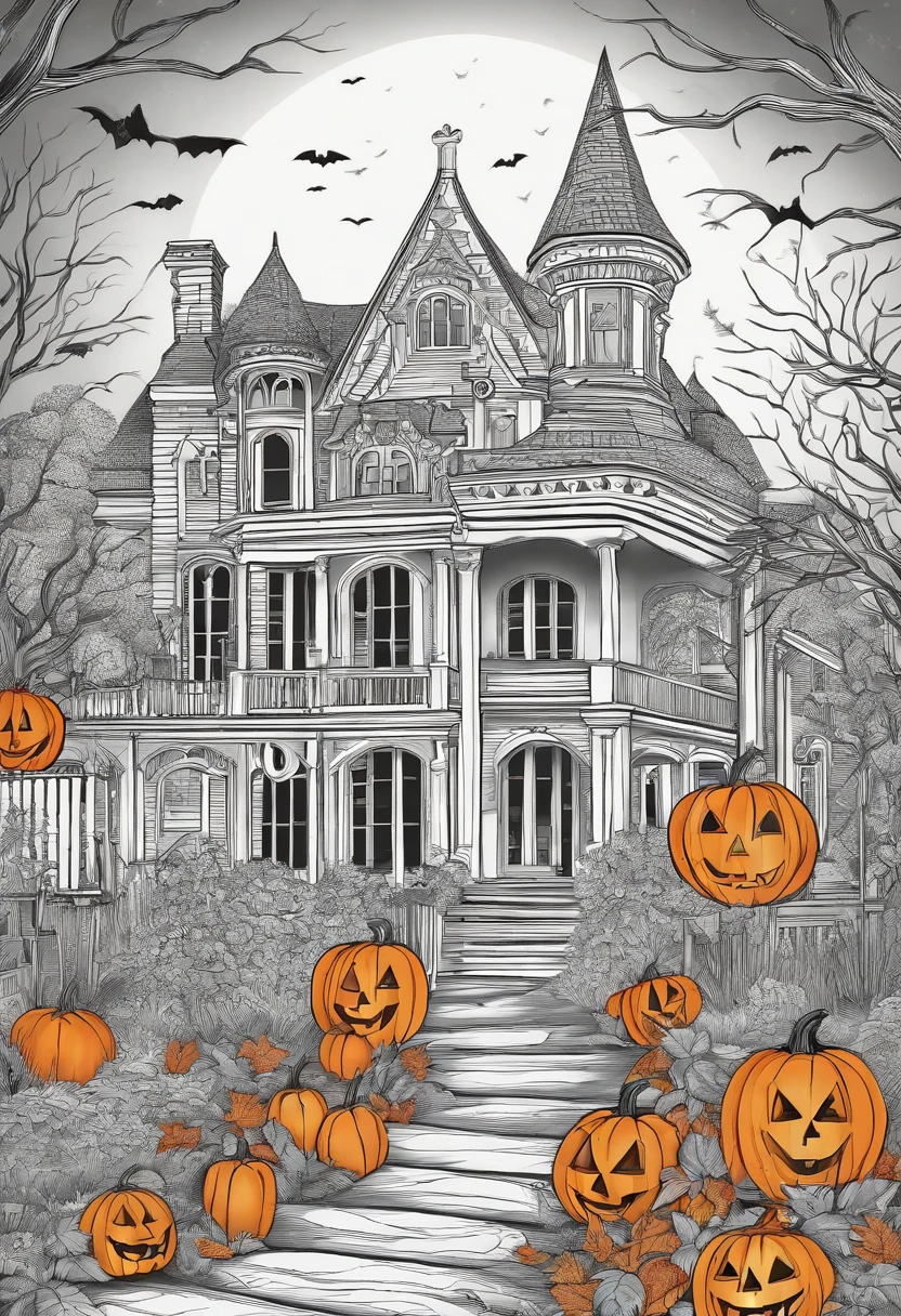 halloween coloring page