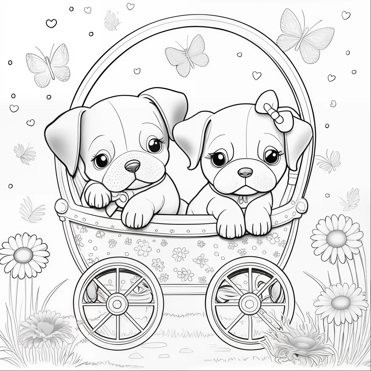um close up de um desenho animado de um macaco e um macaco, black and white coloring, Cor limpa e plana, Estilo de livro para colorir, soft coloration, cena colorkey, alto detalhe e alto contraste, coloring book outline, flat coloration, desenhos para colorir, Lineart Behance HD |, illustration black outlining, linha estilizada, arte vetorial sombreada cel limpa, contornos de tinta