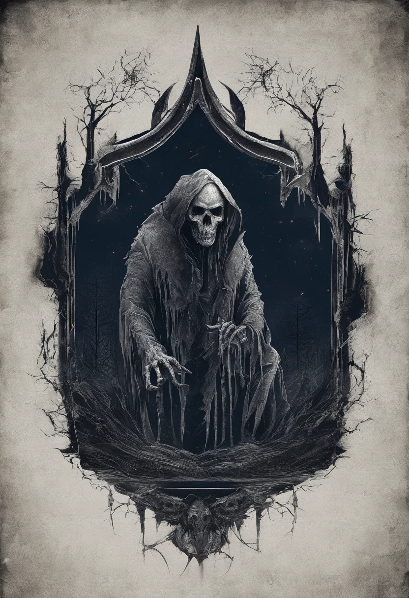 Homem jovem 19 anos gamer usando bone, fones de headset e camisa preta em seu cenario gamer com um fundo inspirado em jogos de terror de silint hill