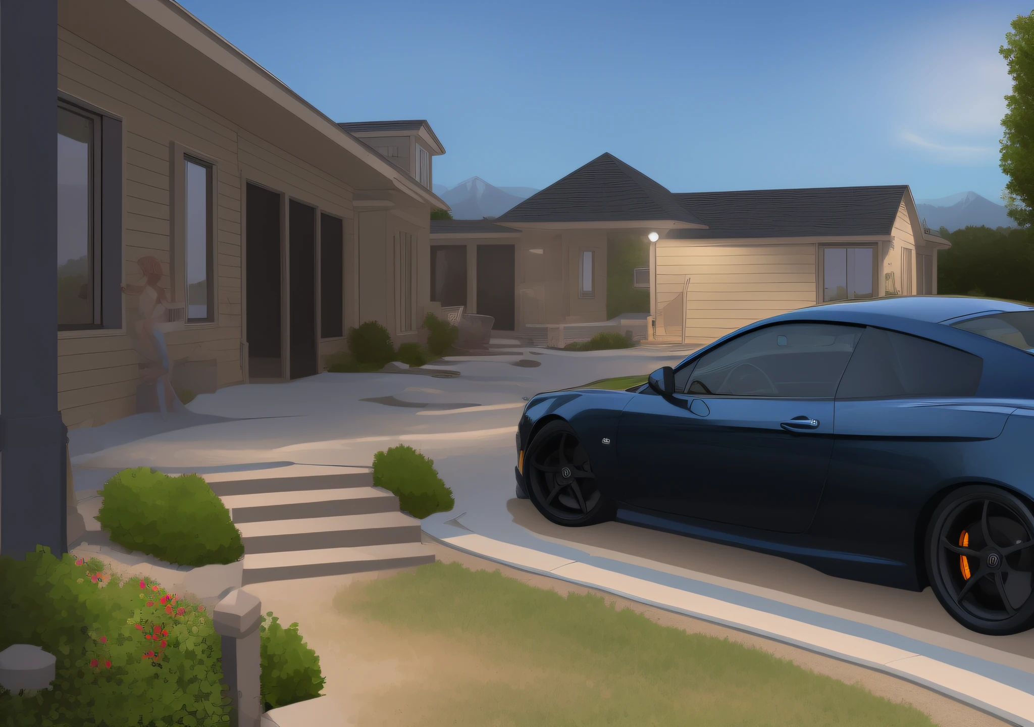 funy nice party car yard cool