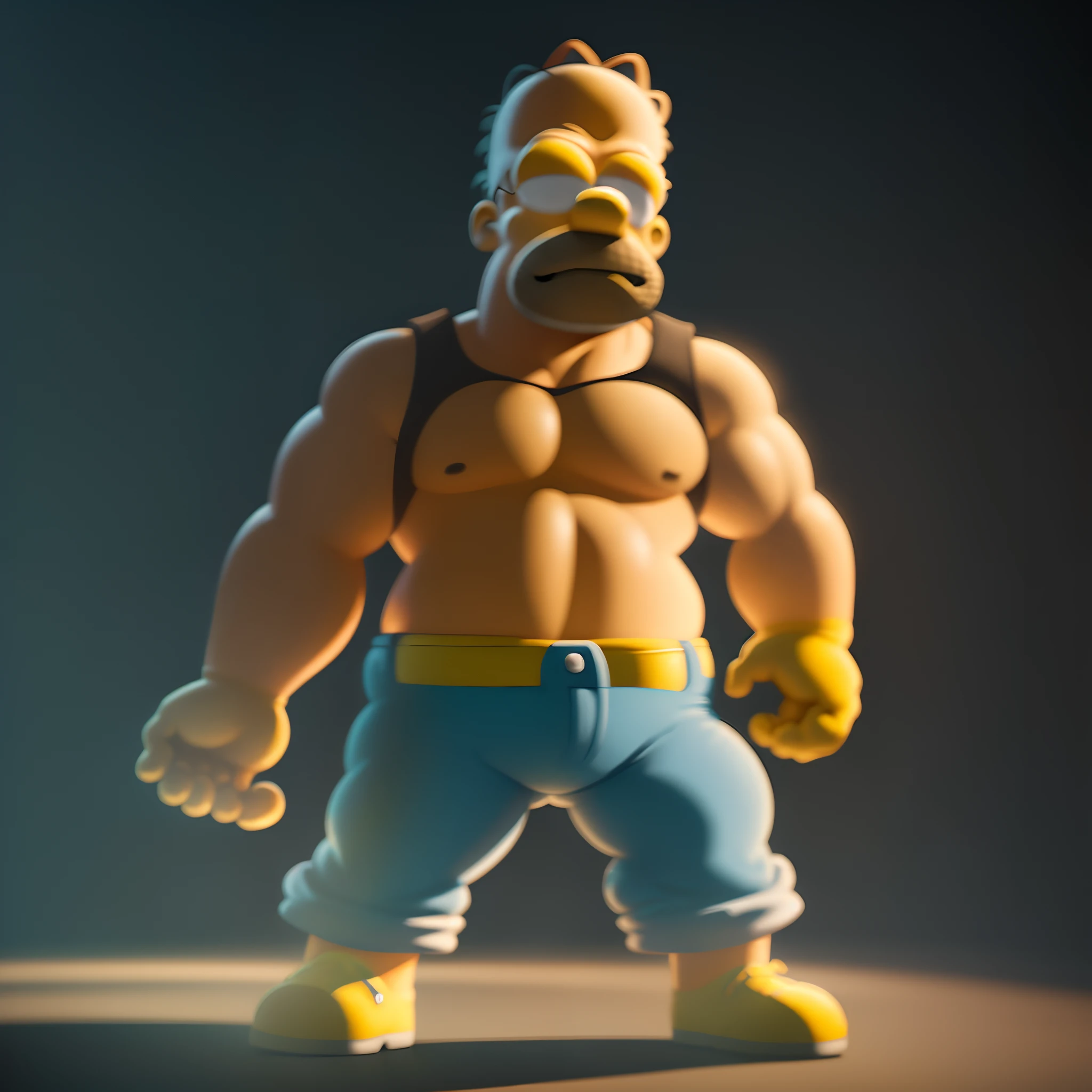 Homer Simpsons Standing Ultra HD 8K Perfect Picture Realistic