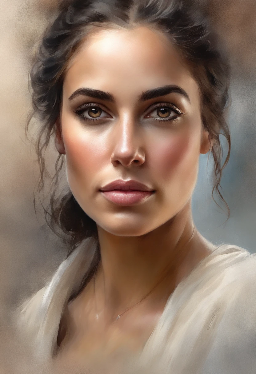 mulher com longos cabelos e um top rosa, foto retrato suave 8 k, beautiful portrait lighting, medium portrait soft light, cinematic portrait, foto de uma mulher bonita, beautiful fine face features, retrato de corpo inteiro, retrato de beleza detalhado, rosto bonito fotorrealista, retrato de alta qualidade, rosto perfeitamente iluminado, lindo retrato do rosto, mulher jovem bonita, (inspirada em Adria Arjona de Star Wars Andor:1.4)