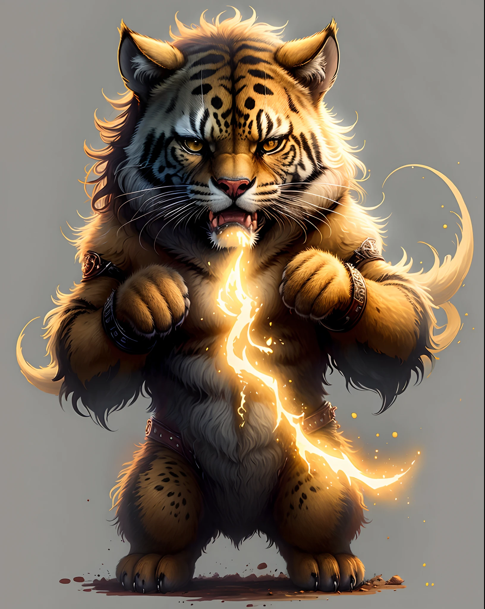 Fazer um design de pantera em forma de animal