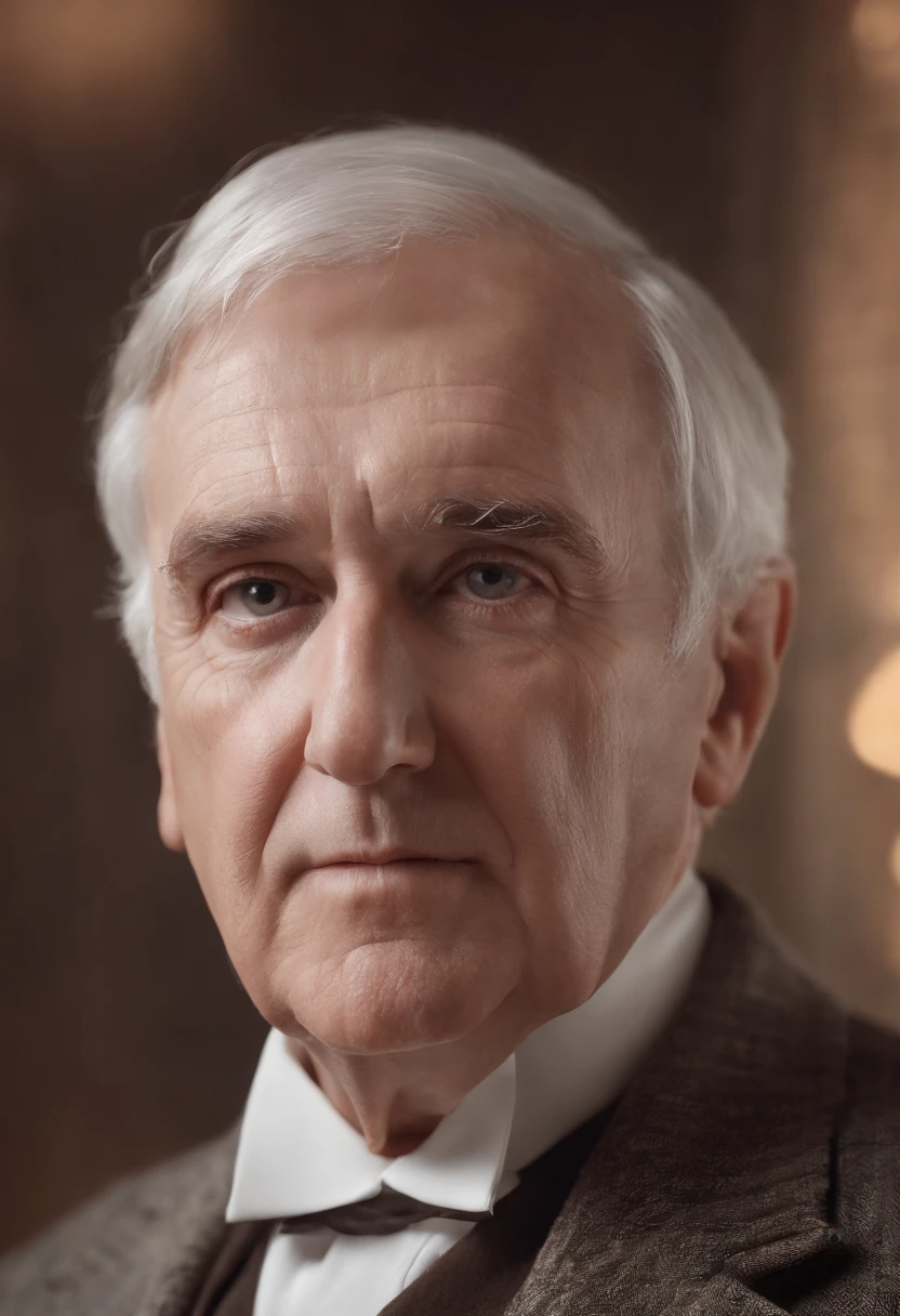 (CBZBB:1.25), portrait of the illustration Thomas Edison, ArtStation, .CGI_Animation,