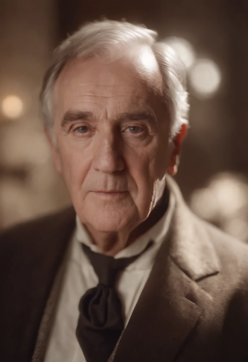 (CBZBB:1.25), portrait of the illustration Thomas Edison, ArtStation, .CGI_Animation,