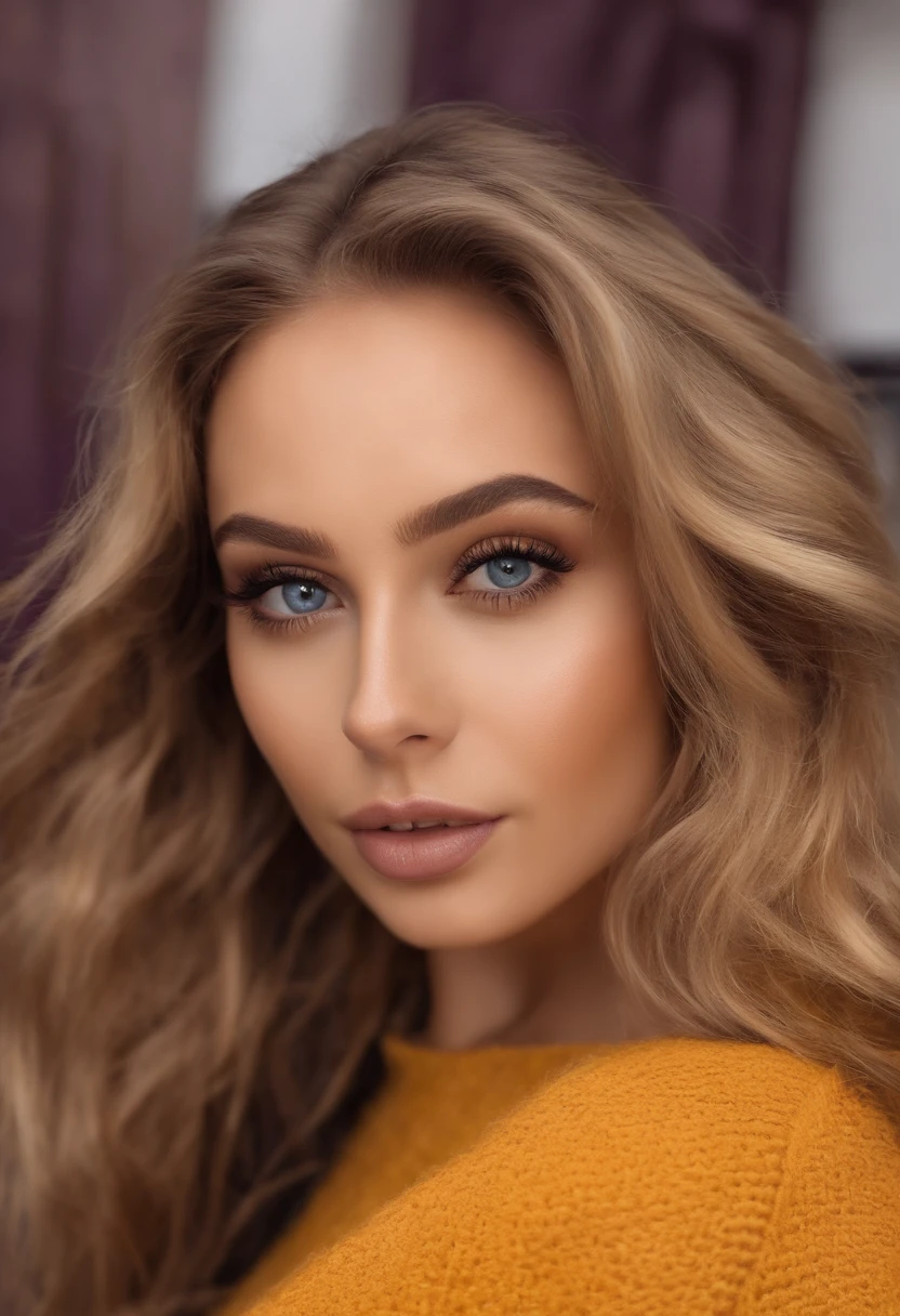 fille sexy aux yeux bleus, Portrait Sophie Mudd, Portrait de Corinna Kopf, cheveux blonds et grands yeux, selfie of a young woman, Les yeux dans le club Violet Myers, ohne Maquillage, maquillage naturel, Look directly into the camera, Visage avec Artgram, dezentes Maquillage, Superbe photo du corps entier, club, Fission qui marche dans la rue