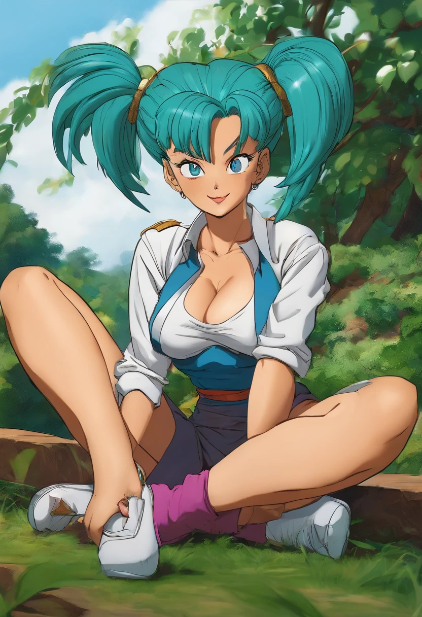 Bulma sexy ,open legs
