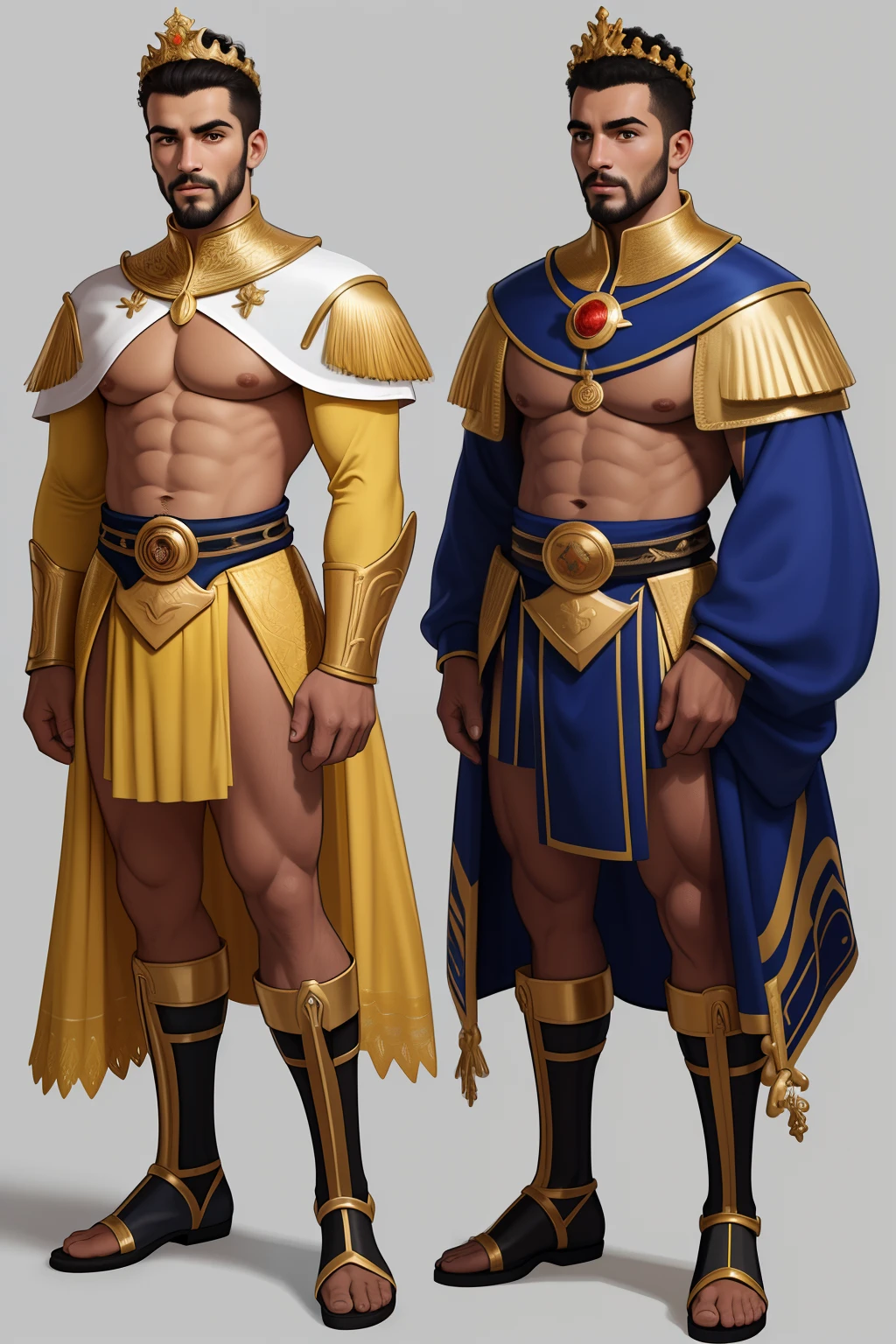 (Masterpiece, hiquality, absurdress), 1male, black hair, straight hair, gray eyes, a perfect face, sports body, 独奏,  Detailed eyes and face,  Vampire Castle, the night, luna, sexy body, half-naked body, Costume made of gold threads, Threaded sandals, without underwear, The body is entwined with golden threads, Harem, Harem costume, the bats, Male body, male focus