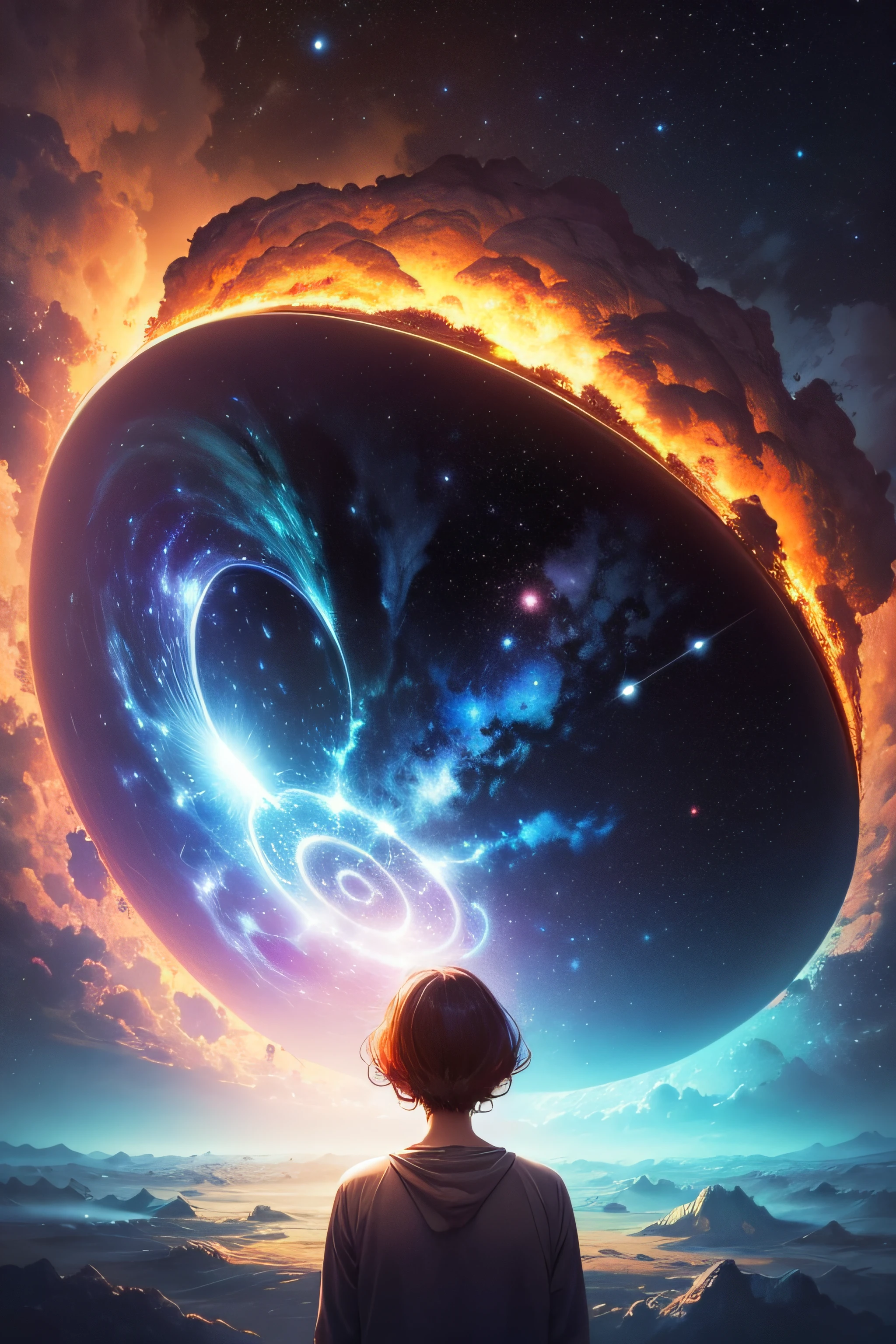 imagine a creative mind within the universe of ideas