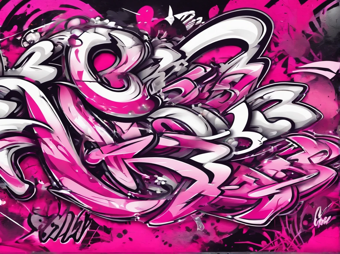 beautiful pink and white backround with flash aesthetitic