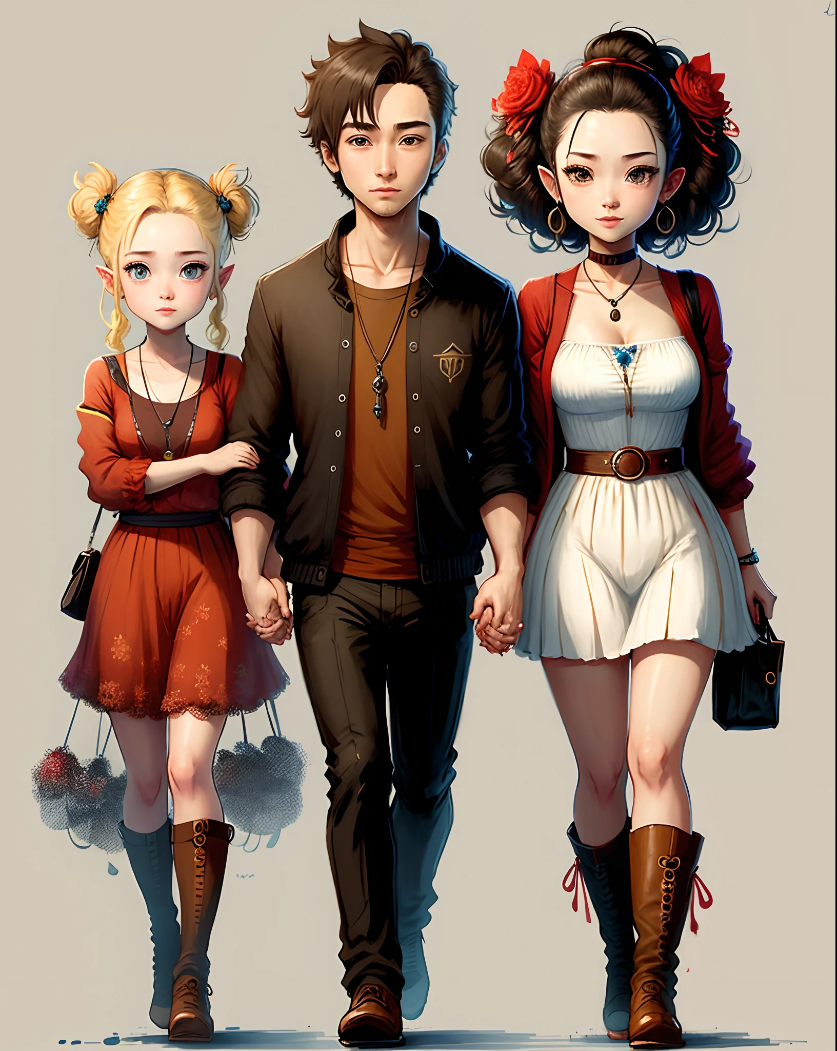 Generate a one-of-a-kind couple avatar