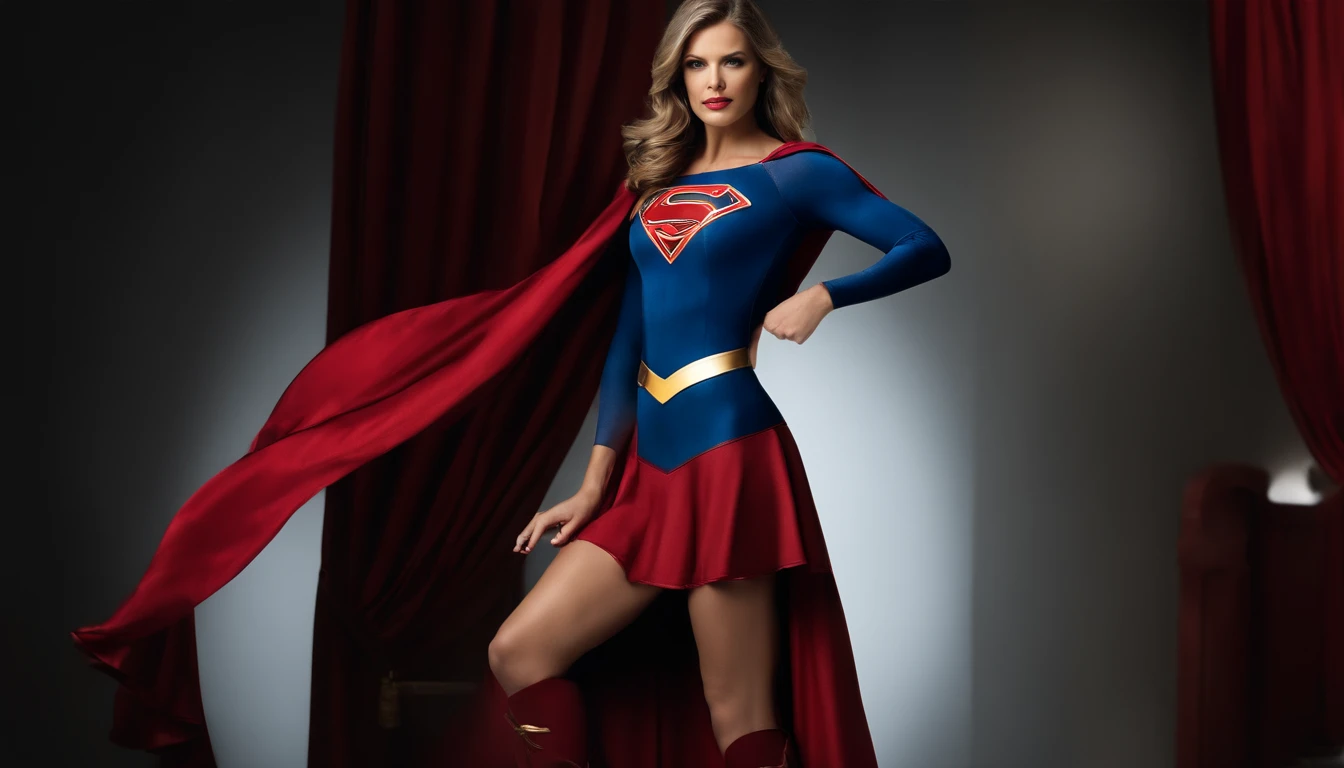 (((Make the most of the original image)))、(((fantasia de supergirl)))、(((cabelos escuros lustrosos)))、(((sofrimento)))、(((The feet must necessarily be worn with black pantyhose)))、(((You need to wear red boots)))、((Qualidade de imagem superior、8k))、((qualidade superior、8k、obra prima:1.3))、foco nítido:1.2、mulher bonita com forma de corpo perfeita:1.4、Abs esguio:1.2、((cMilla Jovovich))、um corpo molhado:1.5、Highly detailed facial and skin texture))), ((Olhos detalhados, Olhos de alta qualidade, Rosto de alta qualidade)), vestido azul claro extremamente complexos, magical robes), magia, (dramatic), epic, campo de flores, profundidade de campo, bokeh, 4k, gotica, cinzas, particules)