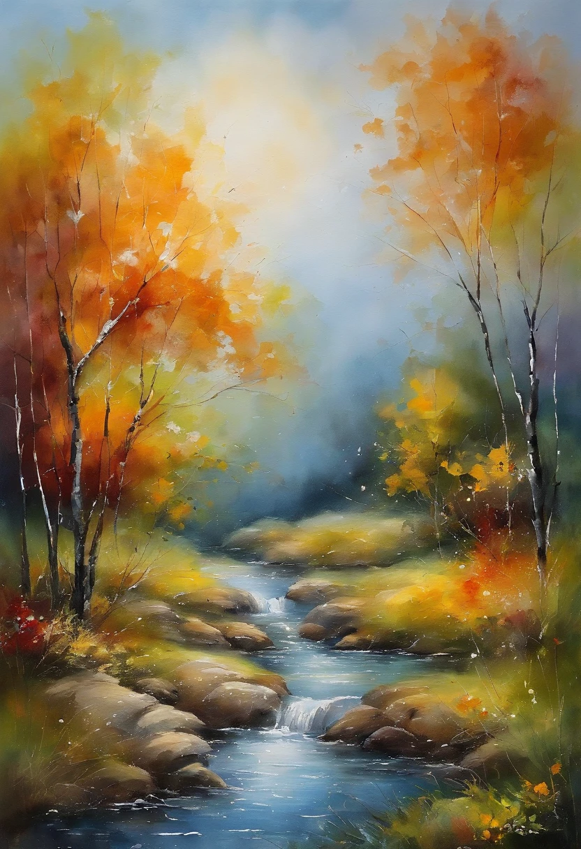 Bela paisagem do campo cosmos、Qualidade de imagem superior、melhor qualidade、Cores bonitas、Ambiente com luz natural、Smooth camera work、tons suaves、brilho da noite、atmosfera calma、atmosfera elegante、petal dancing、Blue open sky、Brisa suave、sentimento feliz、Ambiente natural rico、Beautiful expression of light。